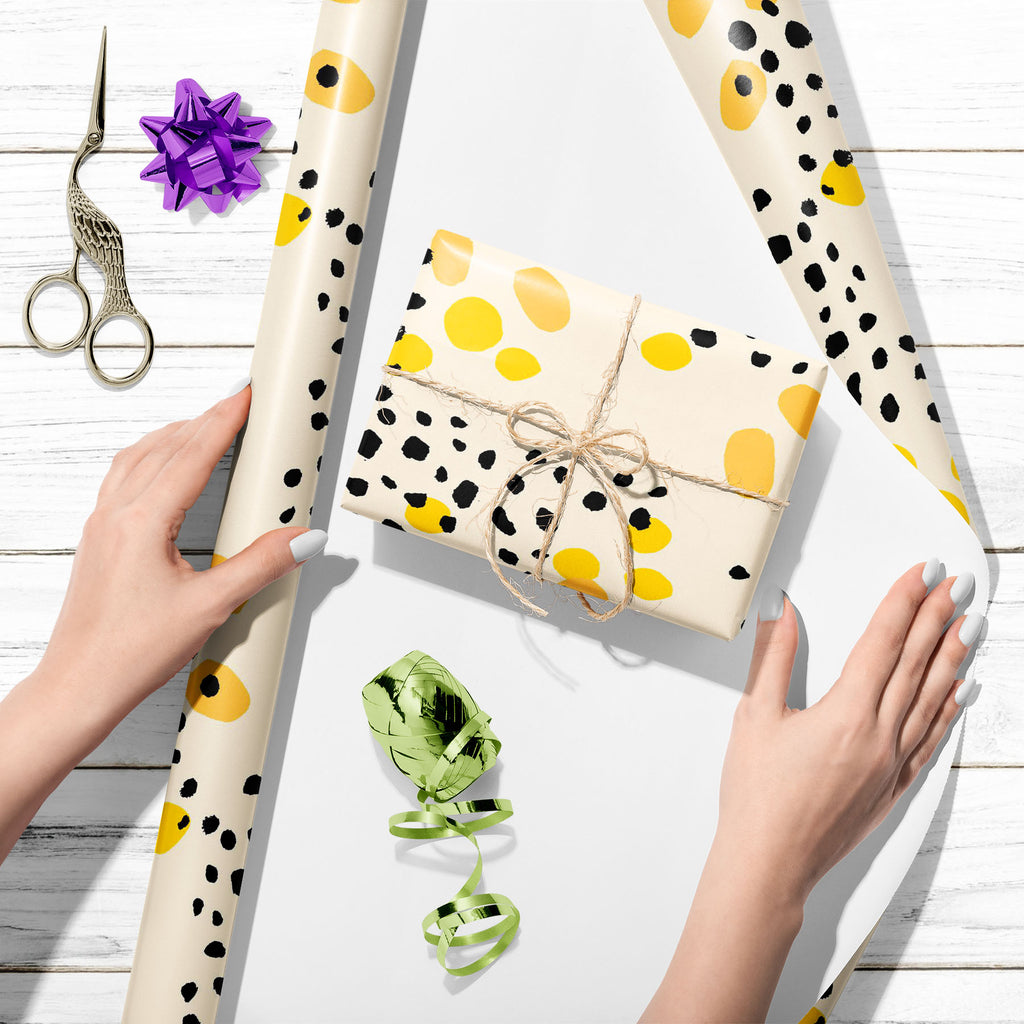 Abstract Modern Dots Art & Craft Gift Wrapping Paper - Wrapping Papers - ArtzFolio.com