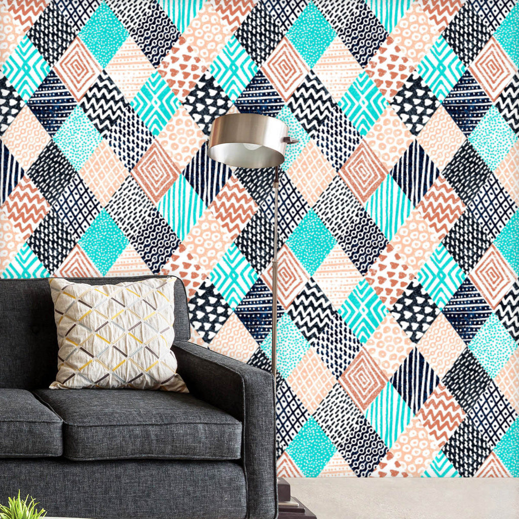 Vintage Geometric Pattern D2 Wallpaper Roll-Wallpapers Peel & Stick-WAL_PA-IC 5016851 IC 5016851, Ancient, Art and Paintings, Black and White, Culture, Decorative, Diamond, Digital, Digital Art, Drawing, Ethnic, Fashion, Geometric, Geometric Abstraction, Graphic, Historical, Illustrations, Indian, Medieval, Patterns, Pets, Retro, Signs, Signs and Symbols, Traditional, Tribal, Vintage, White, World Culture, pattern, d2, wallpaper, roll, art, background, brush, card, carpet, color, cover, creative, decor, dec