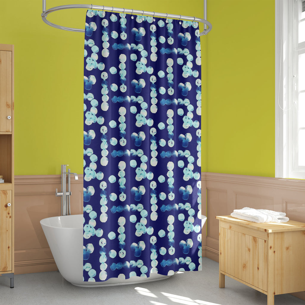 Blue Watercolor Fluid Washable Waterproof Shower Curtain-Shower Curtains-CUR_SH_EL-IC 5016861 IC 5016861, Abstract Expressionism, Abstracts, Ancient, Art and Paintings, Black, Black and White, Circle, Culture, Decorative, Digital, Digital Art, Dots, Drawing, Ethnic, Fashion, Geometric, Geometric Abstraction, Graphic, Historical, Medieval, Modern Art, Patterns, Semi Abstract, Signs, Signs and Symbols, Splatter, Traditional, Tribal, Vintage, Watercolour, World Culture, blue, watercolor, fluid, washable, water