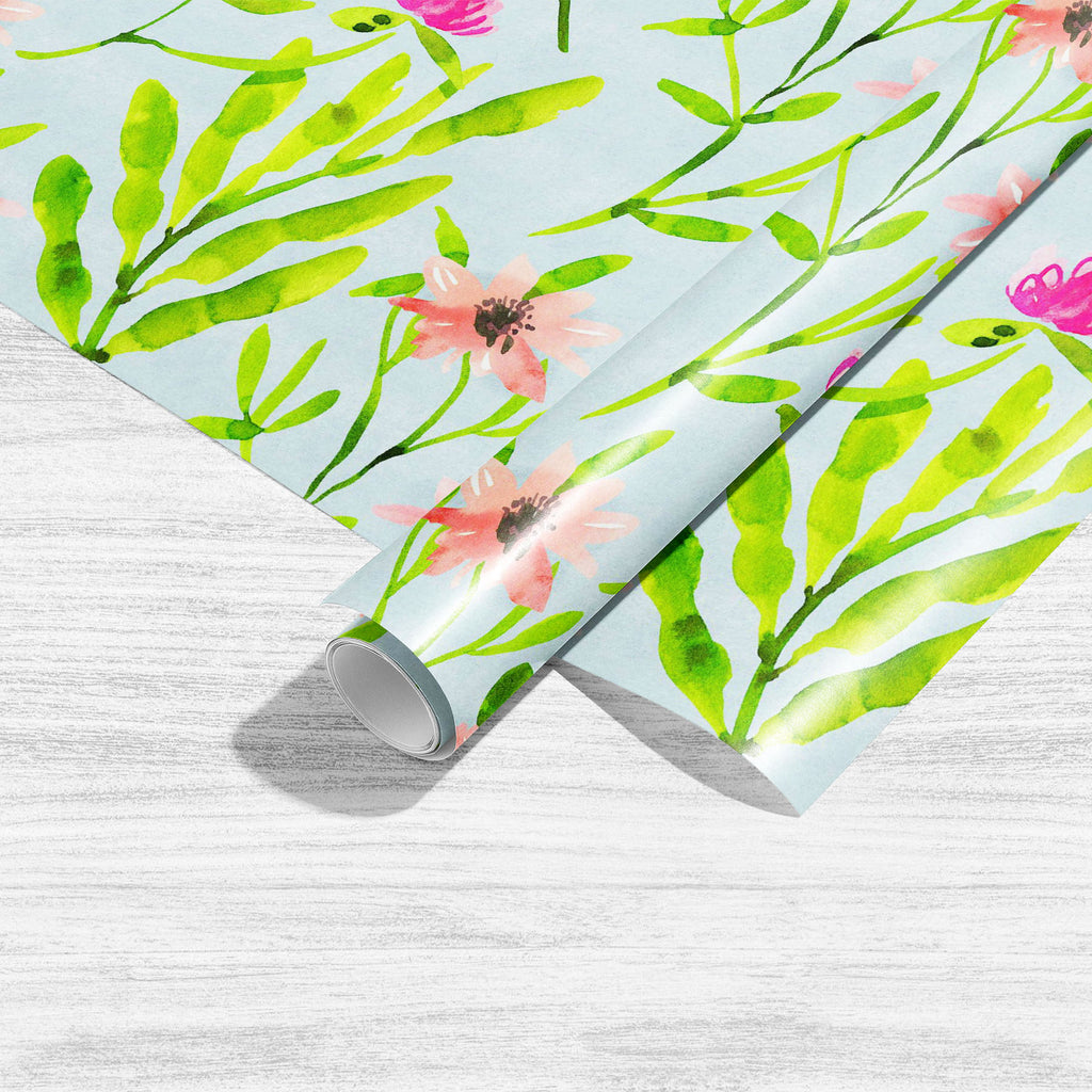 Botanical Pattern D2 Art & Craft Gift Wrapping Paper-Wrapping Papers-WRP_PP-IC 5016867 IC 5016867, Ancient, Art and Paintings, Botanical, Floral, Flowers, Gouache, Historical, Illustrations, Medieval, Nature, Patterns, Scenic, Vintage, Watercolour, pattern, d2, art, craft, gift, wrapping, paper, backdrop, background, bloom, blue, flower, garden, green, illustration, leaf, paint, petal, pink, rose, seamless, summer, teal, texture, wallpaper, watercolor, artzfolio, wrapping paper, gift wrapping paper, gift wr