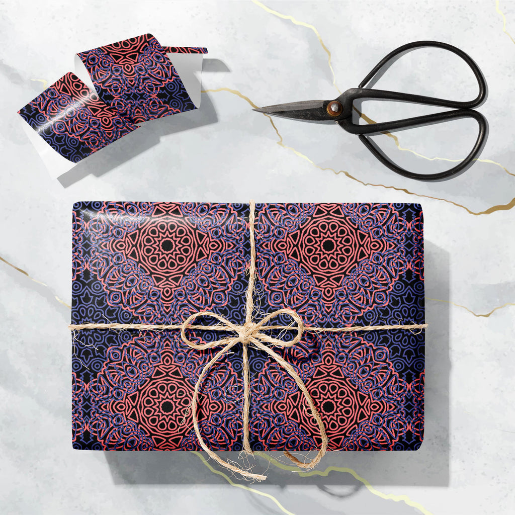 Vintage Oriental Mandala Art & Craft Gift Wrapping Paper-Wrapping Papers-WRP_PP-IC 5016876 IC 5016876, Abstract Expressionism, Abstracts, African, Allah, Ancient, Arabic, Art and Paintings, Asian, Aztec, Bohemian, Botanical, Culture, Damask, Digital, Digital Art, Ethnic, Floral, Flowers, Folk Art, Geometric, Geometric Abstraction, Graphic, Grid Art, Historical, Illustrations, Indian, Islam, Mandala, Medieval, Mexican, Moroccan, Nature, Patterns, Pets, Retro, Semi Abstract, Signs, Signs and Symbols, Traditio