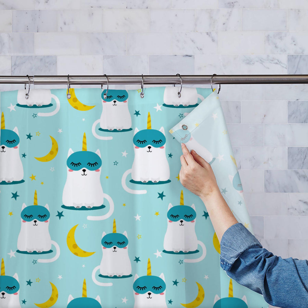 Colorful Muzzles of Animals Washable Waterproof Shower Curtain-Shower Curtains-CUR_SH_EL-IC 5016879 IC 5016879, Animals, Animated Cartoons, Baby, Black and White, Caricature, Cartoons, Children, Comics, Decorative, Digital, Digital Art, Drawing, Fantasy, Graphic, Illustrations, Individuals, Kids, Patterns, Portraits, White, colorful, muzzles, of, washable, waterproof, shower, curtain, sleepy, cartoon, cat, animal, banner, blue, bright, card, character, childish, children's, colored, comic, comical, cover, d