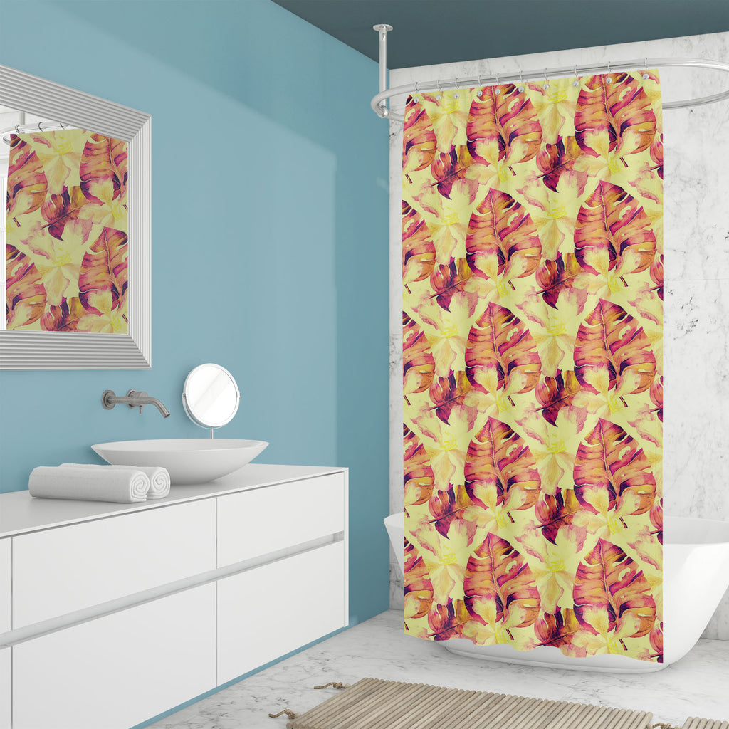 Watercolor Floral Pattern D65 Washable Waterproof Shower Curtain-Shower Curtains-CUR_SH_EL-IC 5016880 IC 5016880, Abstract Expressionism, Abstracts, Ancient, Art and Paintings, Botanical, Floral, Flowers, Hawaiian, Historical, Illustrations, Medieval, Nature, Paintings, Patterns, Scenic, Semi Abstract, Tropical, Vintage, Watercolour, watercolor, pattern, d65, washable, waterproof, shower, curtain, abstract, painting, background, palm, seamless, allover, aloha, art, artwork, autumn, beach, beautiful, blossom