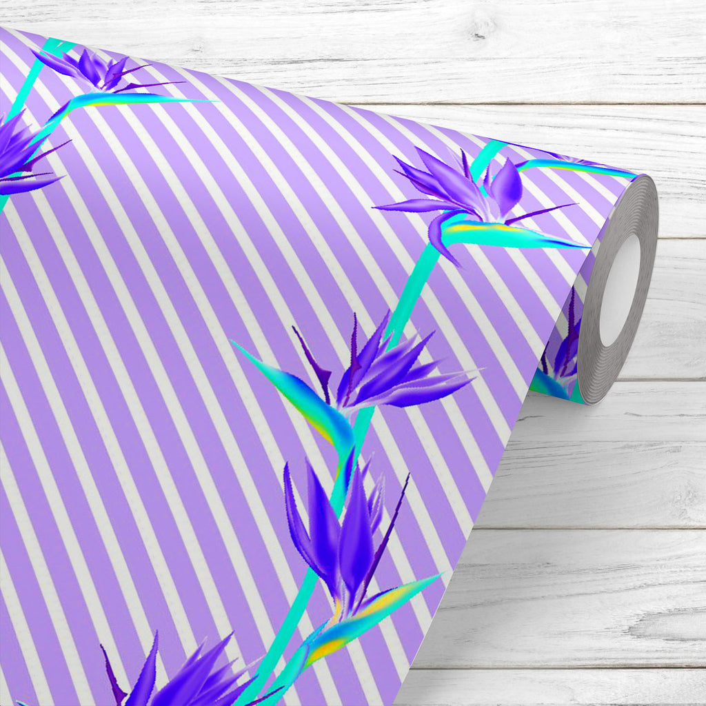 Exotic African Crane Flower D2 Wallpaper Roll-Wallpapers Peel & Stick-WAL_PA-IC 5016891 IC 5016891, African, Birds, Botanical, Floral, Flowers, Geometric, Geometric Abstraction, Illustrations, Nature, Patterns, Scenic, Signs, Signs and Symbols, Tropical, exotic, crane, flower, d2, wallpaper, roll, backdrop, background, beautiful, bird, of, paradise, bloom, blooming, blossom, blue, botany, color, cyan, decoration, design, fabric, faded, fashionable, growing, plants, interior, jungle, leaves, line, pattern, p