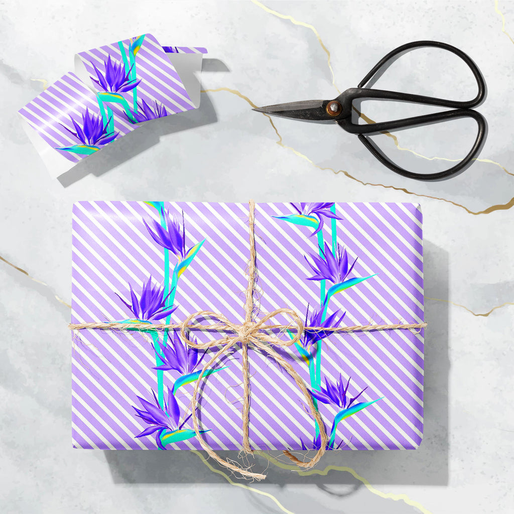 Exotic African Crane Flower D2 Art & Craft Gift Wrapping Paper-Wrapping Papers-WRP_PP-IC 5016891 IC 5016891, African, Birds, Botanical, Floral, Flowers, Geometric, Geometric Abstraction, Illustrations, Nature, Patterns, Scenic, Signs, Signs and Symbols, Tropical, exotic, crane, flower, d2, art, craft, gift, wrapping, paper, backdrop, background, beautiful, bird, of, paradise, bloom, blooming, blossom, blue, botany, color, cyan, decoration, design, fabric, faded, fashionable, growing, plants, interior, jungl
