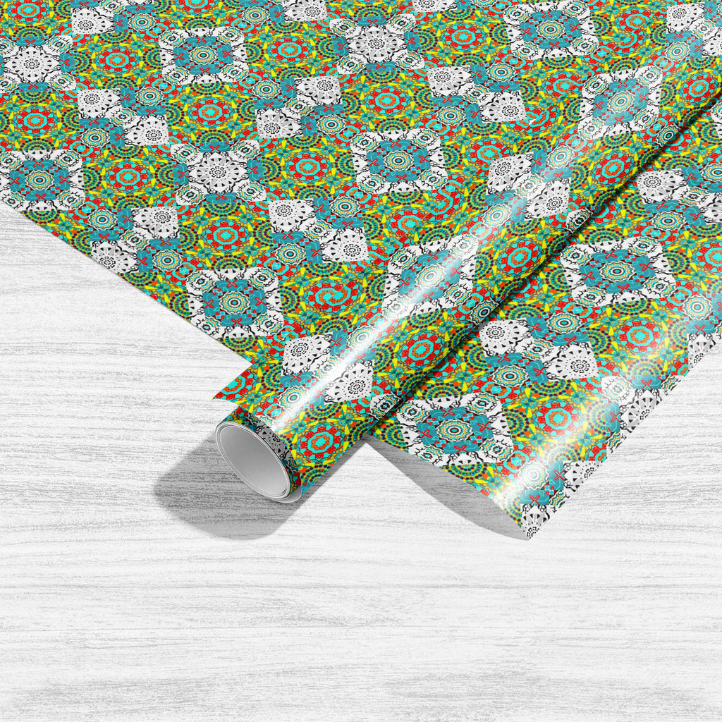 Abstract Pattern D12 Art & Craft Gift Wrapping Paper - Wrapping Papers - ArtzFolio.com