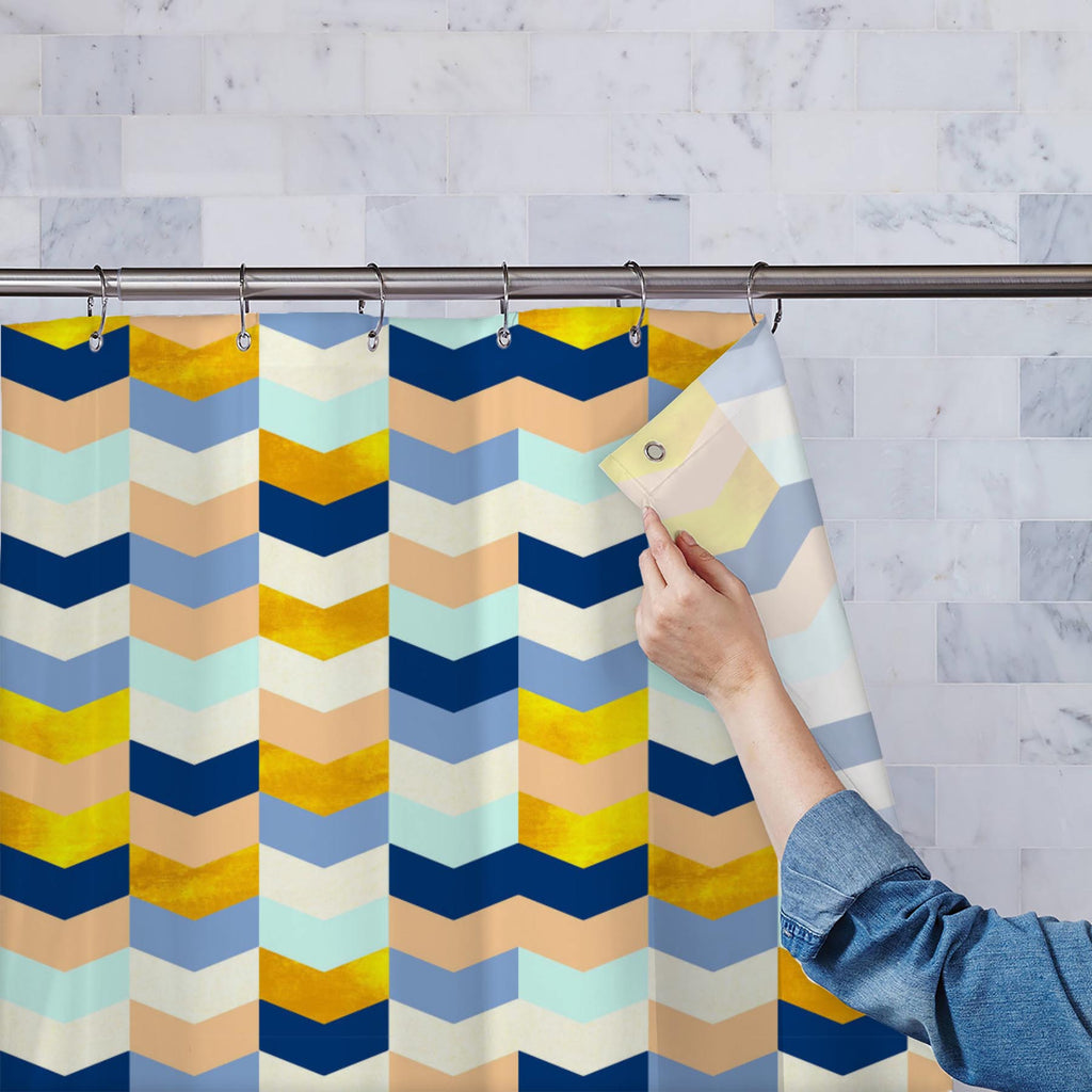 Colorful Rectangles D3 Washable Waterproof Shower Curtain-Shower Curtains-CUR_SH_EL-IC 5016904 IC 5016904, Abstract Expressionism, Abstracts, Art and Paintings, Chevron, Geometric, Geometric Abstraction, Illustrations, Patterns, Scandinavian, Semi Abstract, Signs, Signs and Symbols, colorful, rectangles, d3, washable, waterproof, shower, curtain, pattern, blue, pink, abstract, art, backdrop, background, beige, design, gold, grunge, illustration, paper, seamless, shape, simple, texture, wallpaper, wrapping, 