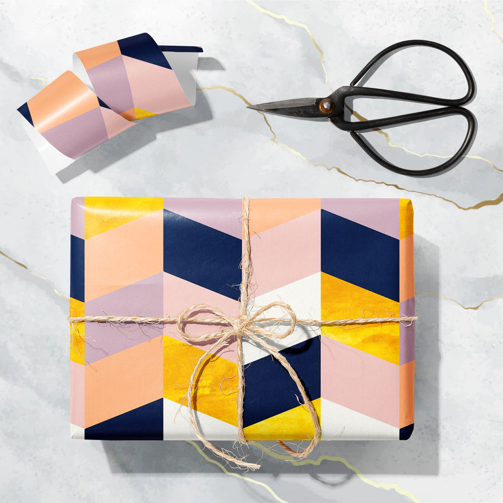 Geometric Pattern D50 Art & Craft Gift Wrapping Paper-Wrapping Papers-WRP_PP-IC 5016910 IC 5016910, Abstract Expressionism, Abstracts, Art and Paintings, Chevron, Geometric, Geometric Abstraction, Illustrations, Patterns, Scandinavian, Semi Abstract, Signs, Signs and Symbols, pattern, d50, art, craft, gift, wrapping, paper, abstract, backdrop, background, beige, blue, design, gold, grunge, illustration, pink, seamless, shape, simple, texture, wallpaper, yellow, artzfolio, wrapping paper, gift wrapping paper