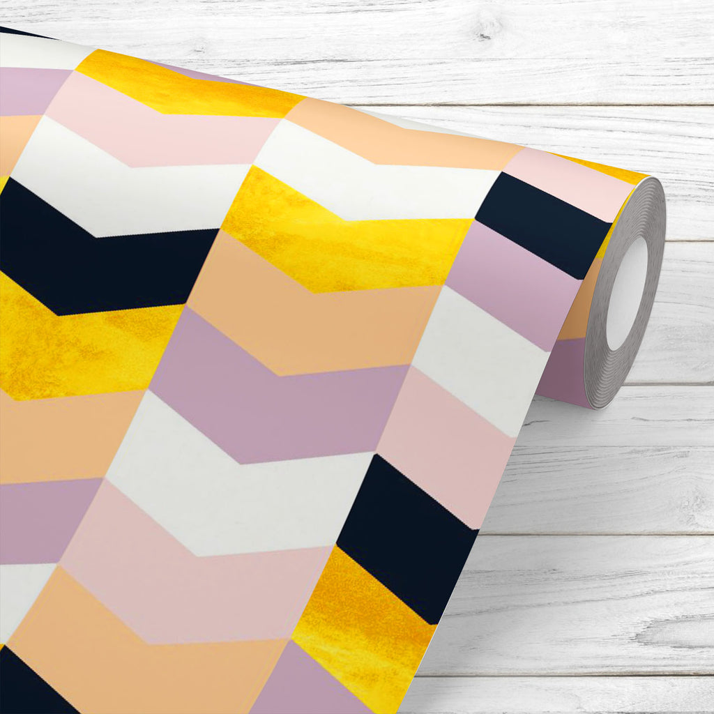 Geometric Pattern D53 Wallpaper Roll-Wallpapers Peel & Stick-WAL_PA-IC 5016914 IC 5016914, Abstract Expressionism, Abstracts, Art and Paintings, Chevron, Geometric, Geometric Abstraction, Illustrations, Patterns, Scandinavian, Semi Abstract, Signs, Signs and Symbols, pattern, d53, wallpaper, roll, art, abstract, backdrop, background, beige, blue, design, gold, grunge, illustration, paper, pink, seamless, shape, simple, texture, wrapping, yellow, artzfolio, wallpapers for bedroom, wall papers full sheet for 