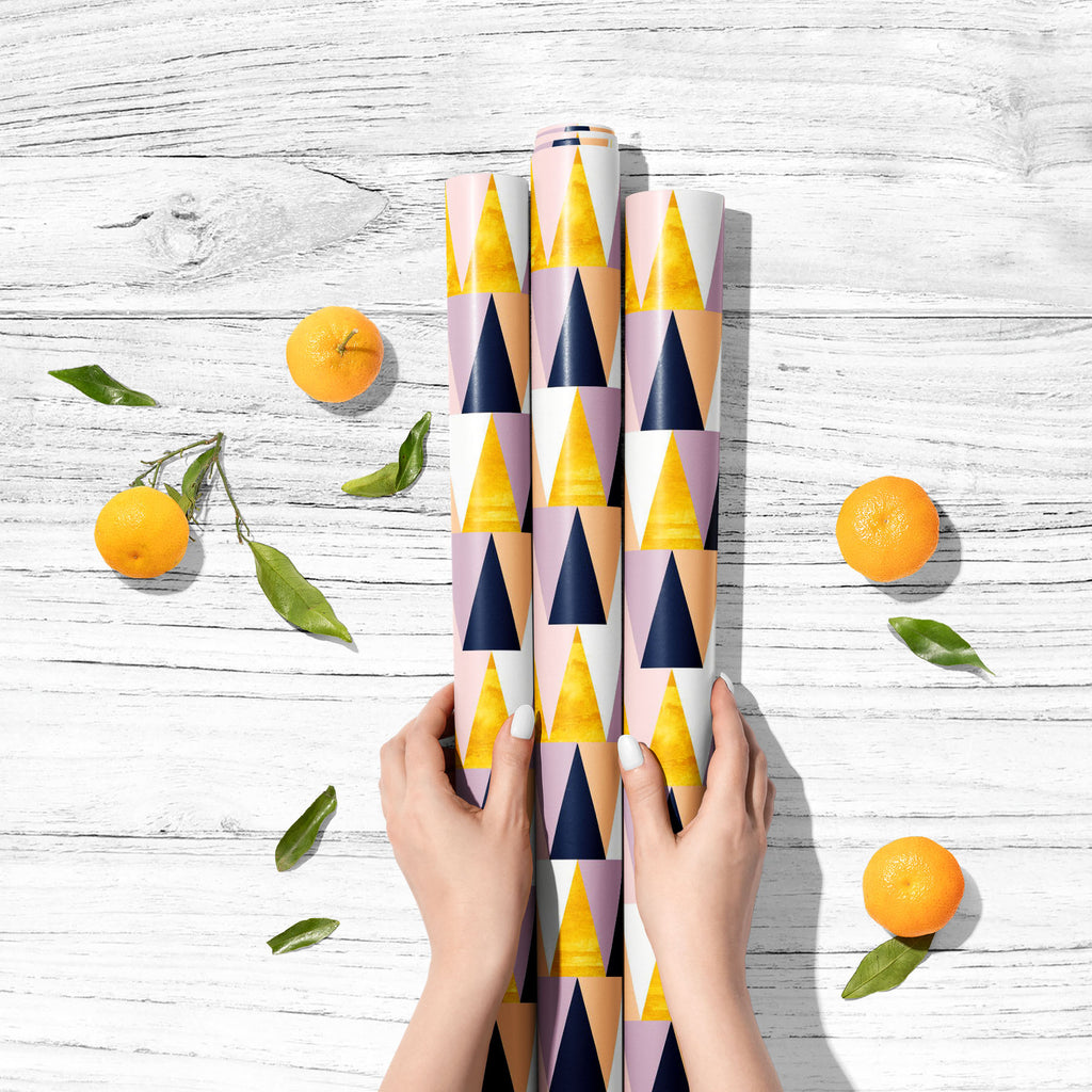 Colorful Triangles D7 Art & Craft Gift Wrapping Paper-Wrapping Papers-WRP_PP-IC 5016915 IC 5016915, Abstract Expressionism, Abstracts, Art and Paintings, Geometric, Geometric Abstraction, Illustrations, Patterns, Scandinavian, Semi Abstract, Signs, Signs and Symbols, Triangles, colorful, d7, art, craft, gift, wrapping, paper, pattern, abstract, backdrop, background, beige, blue, design, gold, grunge, illustration, pink, seamless, shape, simple, texture, triangle, wallpaper, yellow, artzfolio, wrapping paper