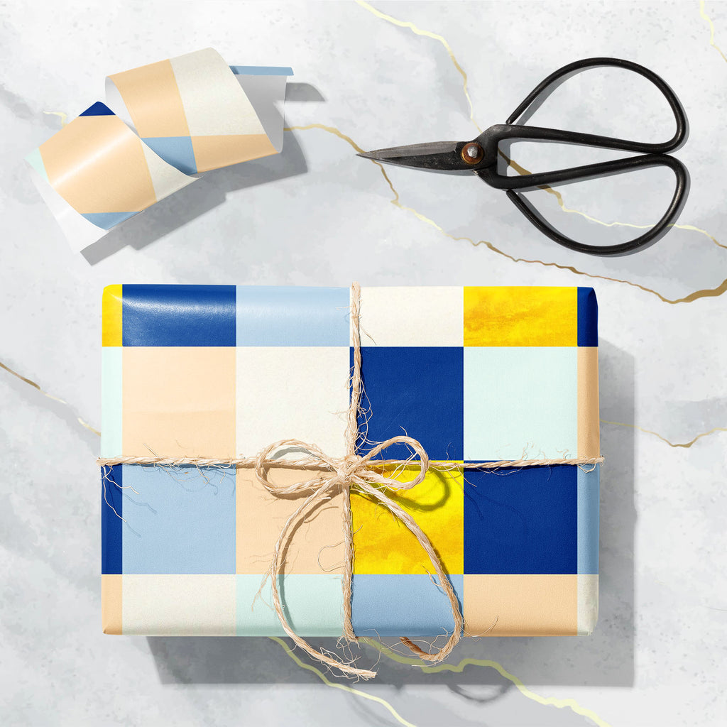 Geometric Squares D2 Art & Craft Gift Wrapping Paper-Wrapping Papers-WRP_PP-IC 5016920 IC 5016920, Abstract Expressionism, Abstracts, Art and Paintings, Check, Geometric, Geometric Abstraction, Illustrations, Patterns, Scandinavian, Semi Abstract, Signs, Signs and Symbols, squares, d2, art, craft, gift, wrapping, paper, abstract, backdrop, background, beige, blue, design, pattern, gold, grunge, illustration, pink, seamless, shape, simple, square, texture, wallpaper, yellow, artzfolio, wrapping paper, gift w