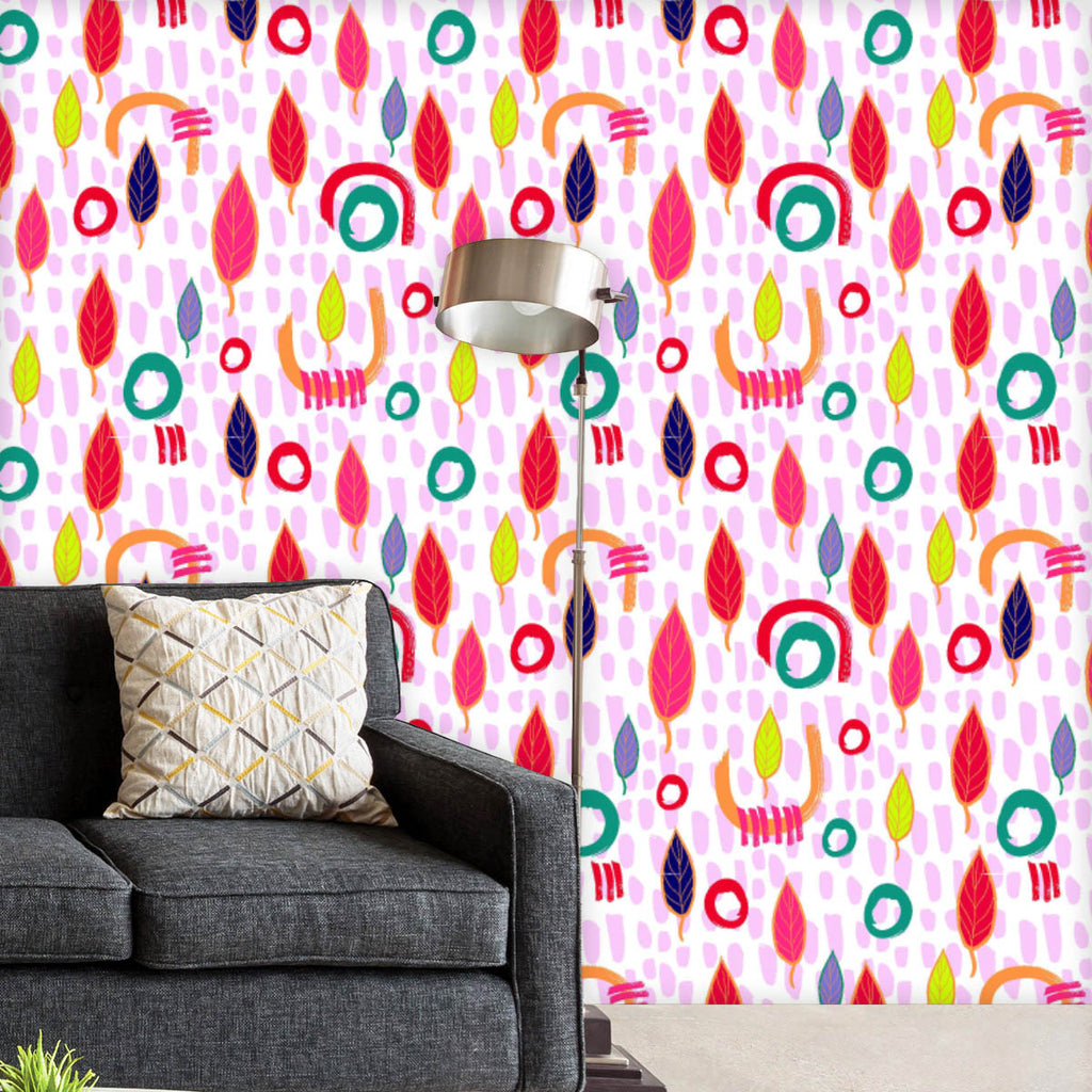 Abstract Floral Pattern D2 Wallpaper Roll - Wallpapers Peel & Stick - ArtzFolio.com