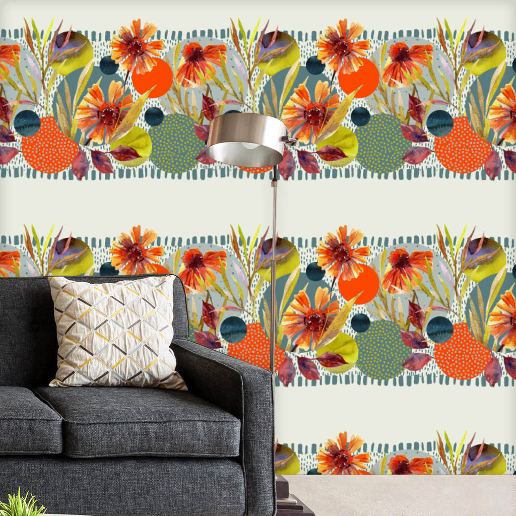 Watercolor Floral Leaves D10 Wallpaper Roll-Wallpapers Peel & Stick-WAL_PA-IC 5016982 IC 5016982, Abstract Expressionism, Abstracts, Art and Paintings, Black, Black and White, Botanical, Circle, Digital, Digital Art, Dots, Floral, Flowers, Geometric, Geometric Abstraction, Graphic, Illustrations, Nature, Patterns, Scenic, Semi Abstract, Signs, Signs and Symbols, Watercolour, watercolor, leaves, d10, wallpaper, roll, pattern, aster, art, autumn, background, border, chamomile, color, cool, daisy, dash, design