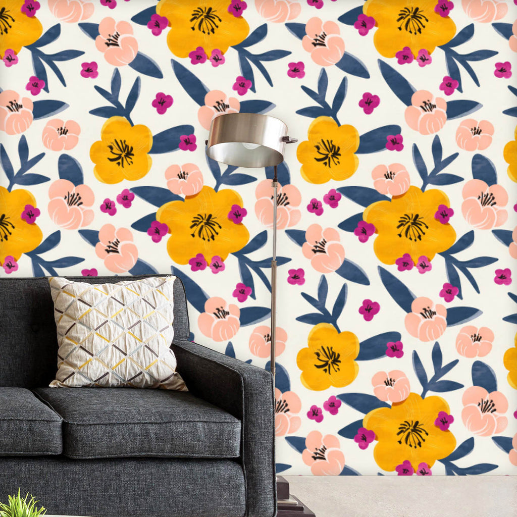 Colorful Floral Pattern D2 Wallpaper Roll-Wallpapers Peel & Stick-WAL_PA-IC 5016985 IC 5016985, Art and Paintings, Botanical, Floral, Flowers, Gouache, Illustrations, Nature, Patterns, Scenic, Signs, Signs and Symbols, Watercolour, colorful, pattern, d2, wallpaper, roll, summer, illustration, art, backdrop, background, beige, bloom, blue, decoration, design, flower, garden, leaf, paint, paper, peony, petal, pink, purple, ranunculus, seamless, textile, texture, vibrant, watercolor, wrapping, yellow, artzfoli