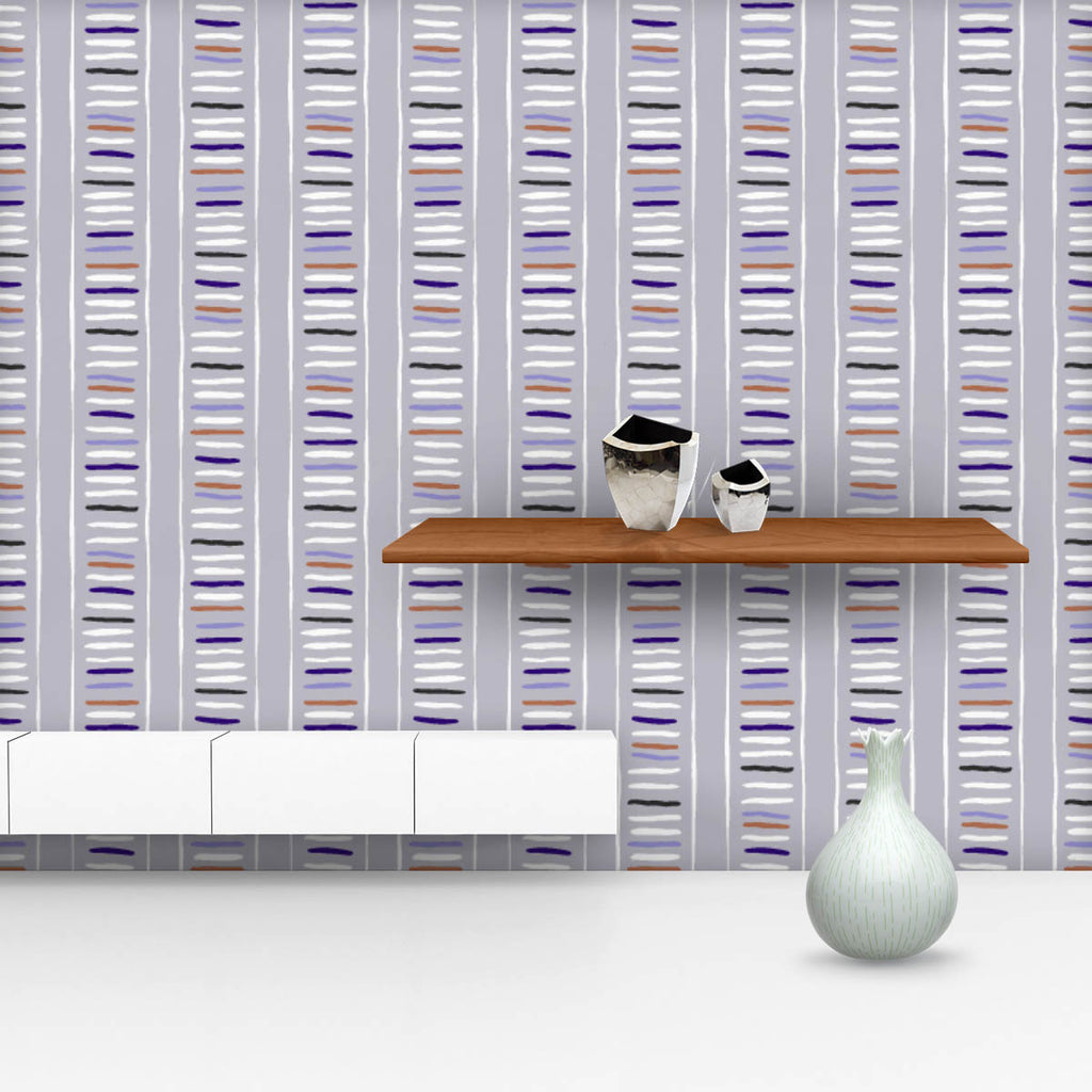 Ladder-Like Tribal Stripes Wallpaper Roll-Wallpapers Peel & Stick-WAL_PA-IC 5017004 IC 5017004, Abstract Expressionism, Abstracts, Beverage, Black and White, Culture, Digital, Digital Art, Drawing, Ethnic, Folk Art, Geometric, Geometric Abstraction, Graphic, Illustrations, Kitchen, Modern Art, Patterns, Semi Abstract, Signs, Signs and Symbols, Stripes, Traditional, Tribal, White, World Culture, ladder-like, wallpaper, roll, abstract, background, common, ground, cute, design, doodle, drawn, essential, exotic