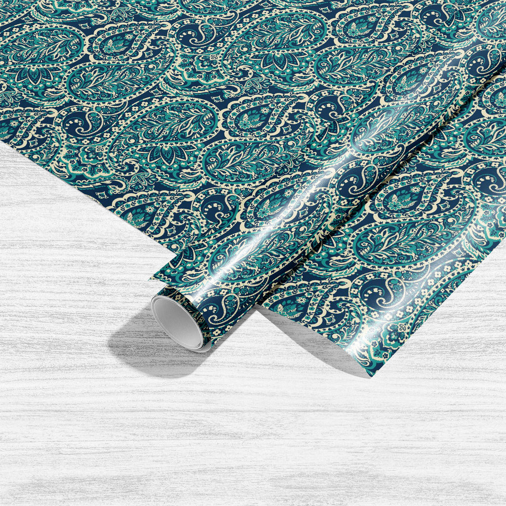 Ornate Floral Paisley Art & Craft Gift Wrapping Paper-Wrapping Papers-WRP_PP-IC 5017014 IC 5017014, Ancient, Bohemian, Botanical, Culture, Digital, Digital Art, Ethnic, Fashion, Floral, Flowers, Folk Art, Graphic, Historical, Illustrations, Medieval, Mexican, Nature, Paisley, Patterns, Retro, Signs, Signs and Symbols, Traditional, Tribal, Vintage, World Culture, ornate, art, craft, gift, wrapping, paper, backdrop, background, bright, card, ceramic, color, colorful, decoration, design, drawn, electric, eleme