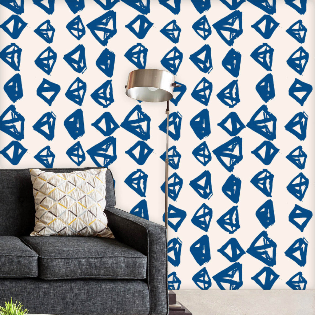 Indigo Minimal Triangle Wallpaper Roll-Wallpapers Peel & Stick-WAL_PA-IC 5017015 IC 5017015, 3D, Abstract Expressionism, Abstracts, Black and White, Diamond, Digital, Digital Art, Eygptian, Geometric, Geometric Abstraction, Graphic, Illustrations, Japanese, Patterns, Semi Abstract, Signs, Signs and Symbols, Symbols, Triangles, White, indigo, minimal, triangle, wallpaper, roll, background, flat, vector, abstract, artistic, blue, chaotic, clean, crystal, design, drawn, elegant, facet, fancy, geometry, hand, i