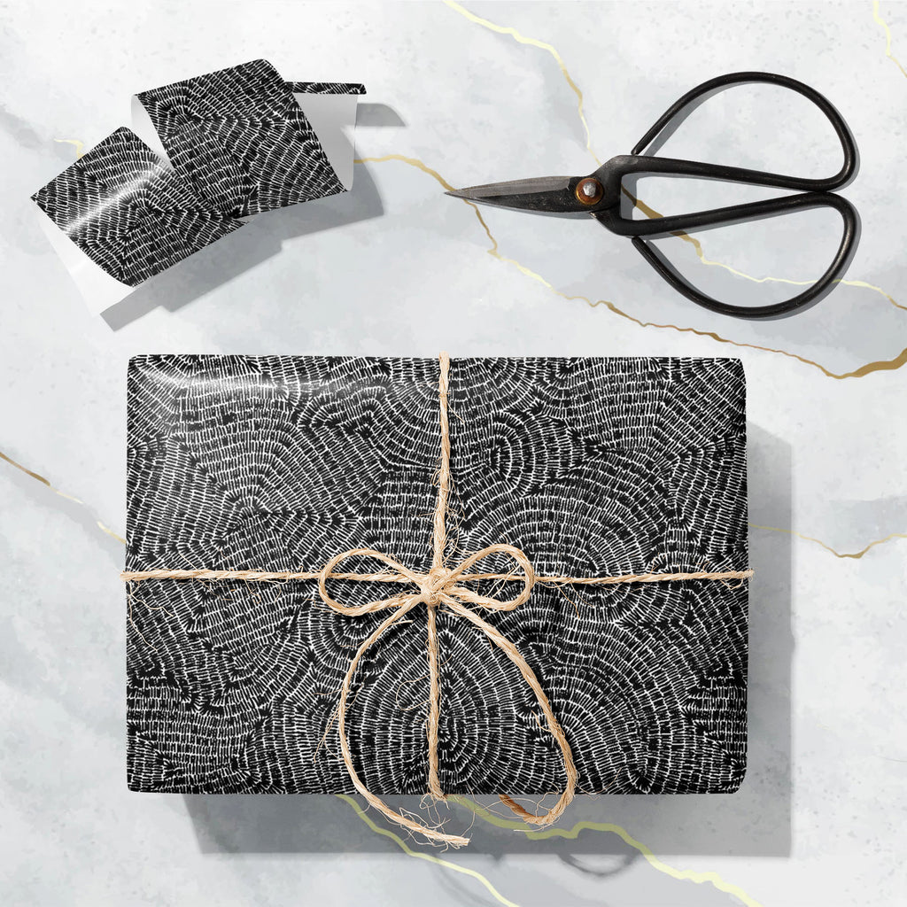 Black Geometric Patches D2 Art & Craft Gift Wrapping Paper-Wrapping Papers-WRP_PP-IC 5017018 IC 5017018, Abstract Expressionism, Abstracts, African, American, Ancient, Art and Paintings, Aztec, Black, Black and White, Bohemian, Culture, Decorative, Digital, Digital Art, Ethnic, Fashion, Geometric, Geometric Abstraction, Graphic, Historical, Ikat, Illustrations, Indian, Medieval, Mexican, Patterns, Retro, Semi Abstract, Signs, Signs and Symbols, Traditional, Tribal, Vintage, White, World Culture, patches, d2