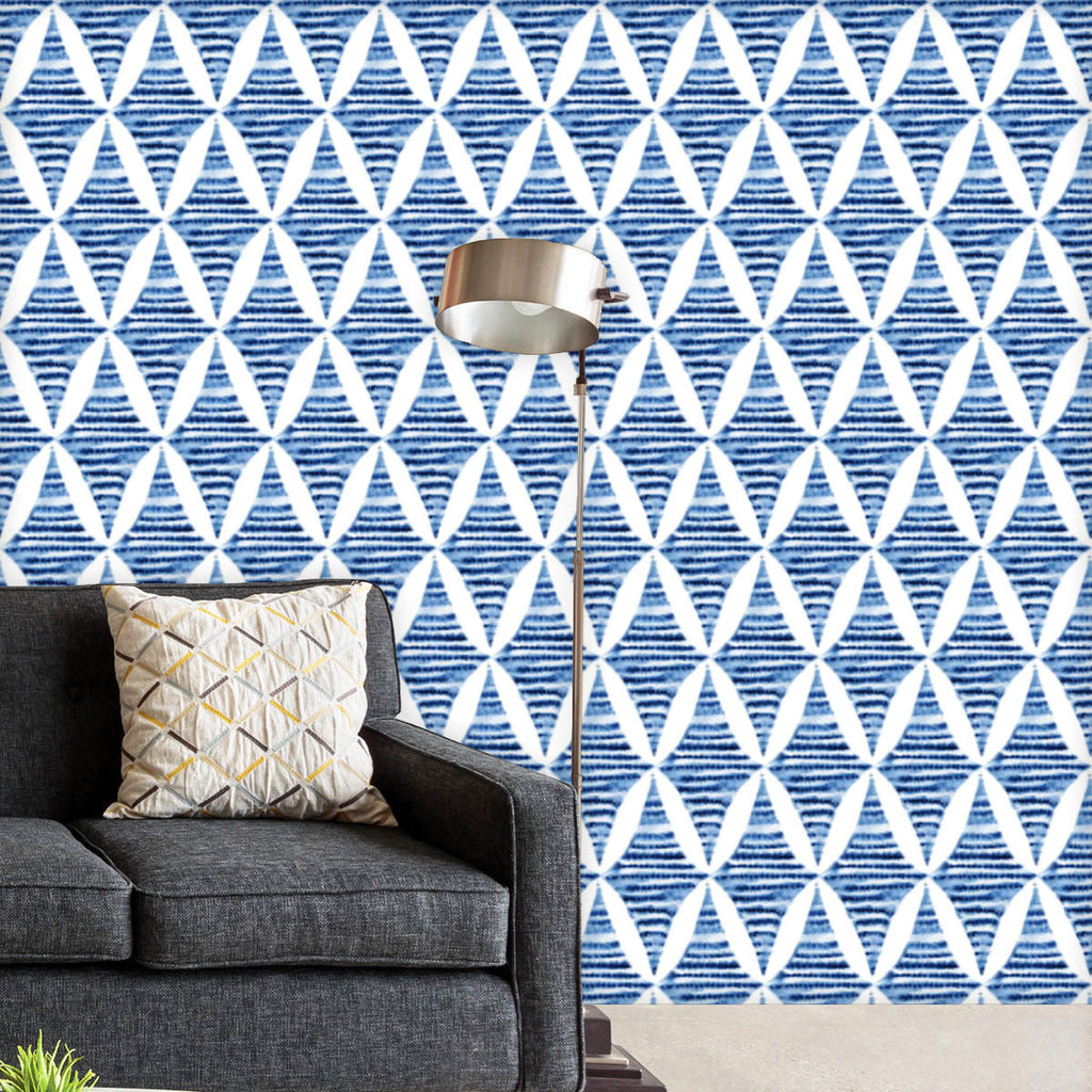 Blue Watercolor Rhombus Wallpaper Roll-Wallpapers Peel & Stick-WAL_PA-IC 5017028 IC 5017028, Abstract Expressionism, Abstracts, Ancient, Art and Paintings, Aztec, Black and White, Culture, Digital, Digital Art, Ethnic, Fashion, Geometric, Geometric Abstraction, Graphic, Historical, Ikat, Illustrations, Japanese, Medieval, Patterns, Retro, Semi Abstract, Shibori, Signs, Signs and Symbols, Traditional, Tribal, Vintage, Watercolour, White, World Culture, blue, watercolor, rhombus, wallpaper, roll, print, abstr