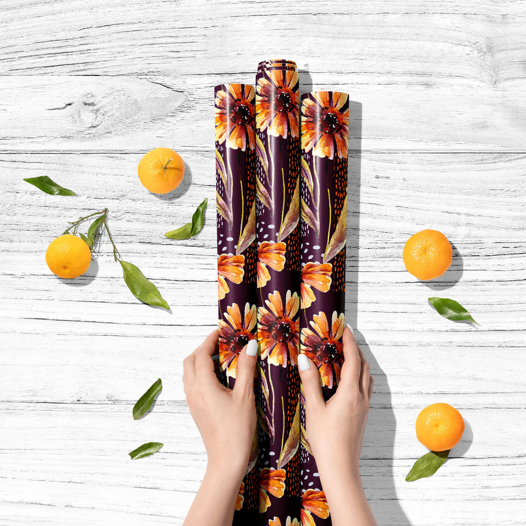 Watercolor Floral Leaves D11 Art & Craft Gift Wrapping Paper-Wrapping Papers-WRP_PP-IC 5017044 IC 5017044, Abstract Expressionism, Abstracts, Art and Paintings, Botanical, Digital, Digital Art, Dots, Floral, Flowers, Geometric, Geometric Abstraction, Graphic, Illustrations, Nature, Patterns, Scenic, Semi Abstract, Signs, Signs and Symbols, Watercolour, watercolor, leaves, d11, art, craft, gift, wrapping, paper, pattern, aster, autumn, design, textile, background, border, brown, chamomile, color, cool, daisy