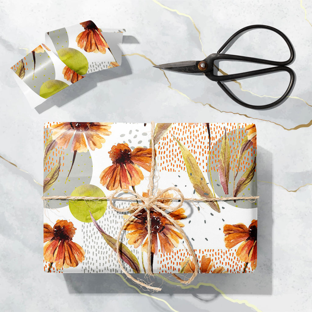 Watercolor Floral Leaves D12 Art & Craft Gift Wrapping Paper-Wrapping Papers-WRP_PP-IC 5017045 IC 5017045, Abstract Expressionism, Abstracts, Art and Paintings, Botanical, Digital, Digital Art, Dots, Floral, Flowers, Geometric, Geometric Abstraction, Graphic, Illustrations, Nature, Patterns, Scenic, Semi Abstract, Signs, Signs and Symbols, Watercolour, watercolor, leaves, d12, art, craft, gift, wrapping, paper, aster, autumn, background, border, brown, chamomile, color, cool, daisy, dash, design, doodle, el