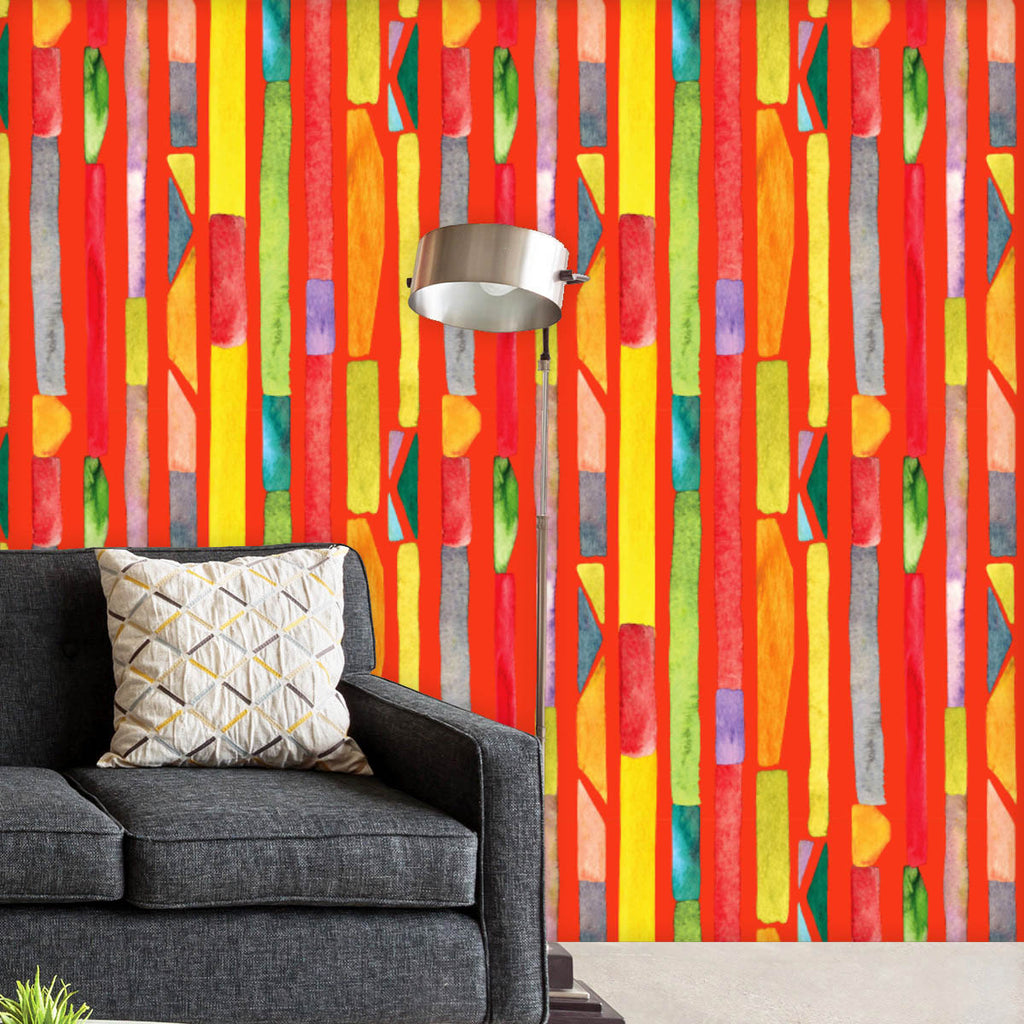 Multicolored Kaleidoscope Lines D1 Wallpaper Roll-Wallpapers Peel & Stick-WAL_PA-IC 5017052 IC 5017052, 70s, Abstract Expressionism, Abstracts, Art and Paintings, Cubism, Decorative, Digital, Digital Art, Drawing, Fashion, Geometric, Geometric Abstraction, Graphic, Illustrations, Modern Art, Patterns, Semi Abstract, Splatter, Stripes, Watercolour, multicolored, kaleidoscope, lines, d1, wallpaper, roll, abstract, pattern, watercolor, acrylic, art, artist, background, bauhaus, block, blot, color, contemporary