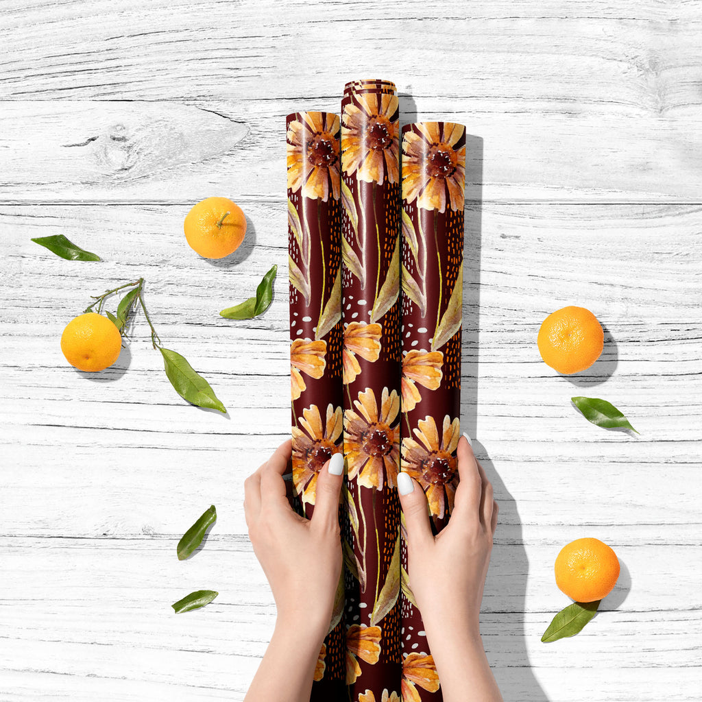Watercolor Floral Leaves D14 Art & Craft Gift Wrapping Paper-Wrapping Papers-WRP_PP-IC 5017058 IC 5017058, Abstract Expressionism, Abstracts, Art and Paintings, Botanical, Digital, Digital Art, Dots, Floral, Flowers, Geometric, Geometric Abstraction, Graphic, Illustrations, Nature, Patterns, Scenic, Semi Abstract, Signs, Signs and Symbols, Watercolour, watercolor, leaves, d14, art, craft, gift, wrapping, paper, aster, autumn, background, border, brown, chamomile, color, cool, daisy, dash, design, doodle, el