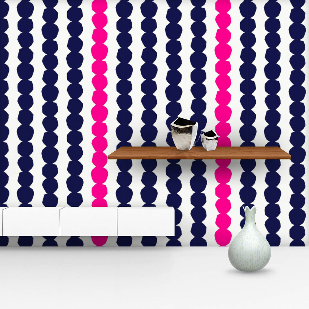 Abstract Geometric Shapes D4 Wallpaper Roll - Wallpapers Peel & Stick - ArtzFolio.com