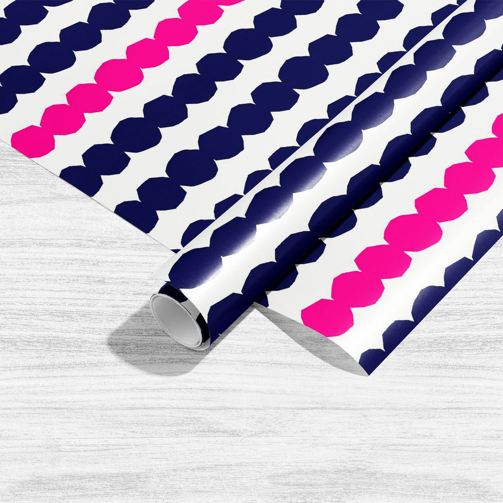 Abstract Geometric Shapes D4 Art & Craft Gift Wrapping Paper - Wrapping Papers - ArtzFolio.com
