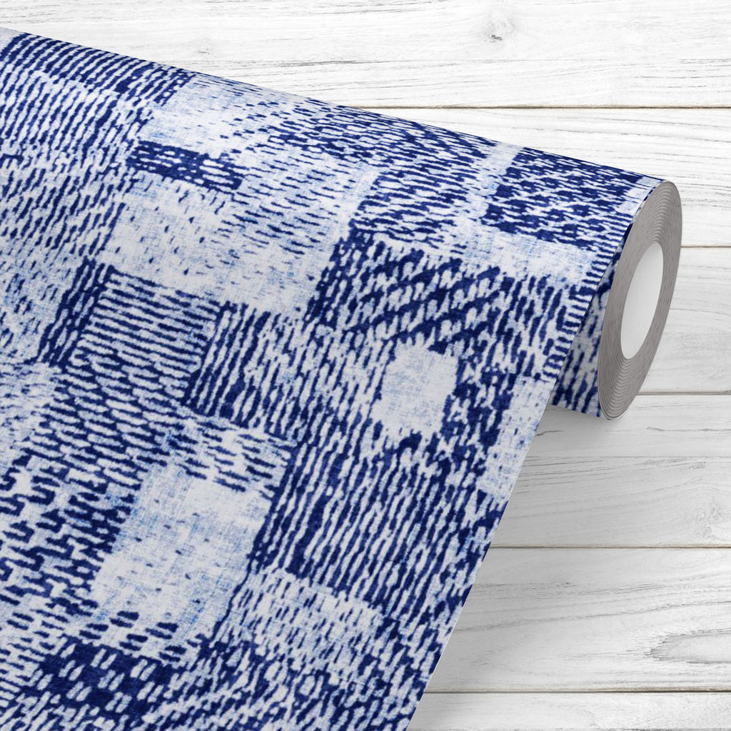 Motif Dyed in Mottle Shades Wallpaper Roll-Wallpapers Peel & Stick-WAL_PA-IC 5017064 IC 5017064, Abstract Expressionism, Abstracts, Ancient, Black and White, Culture, Decorative, Digital, Digital Art, Ethnic, Folk Art, Graphic, Historical, Medieval, Modern Art, Nautical, Patterns, Retro, Semi Abstract, Traditional, Tribal, Vintage, White, World Culture, motif, dyed, in, mottle, shades, wallpaper, roll, abstract, background, blue, boro, brushed, checked, cover, damaged, distressed, fabric, fade, folk, grain,