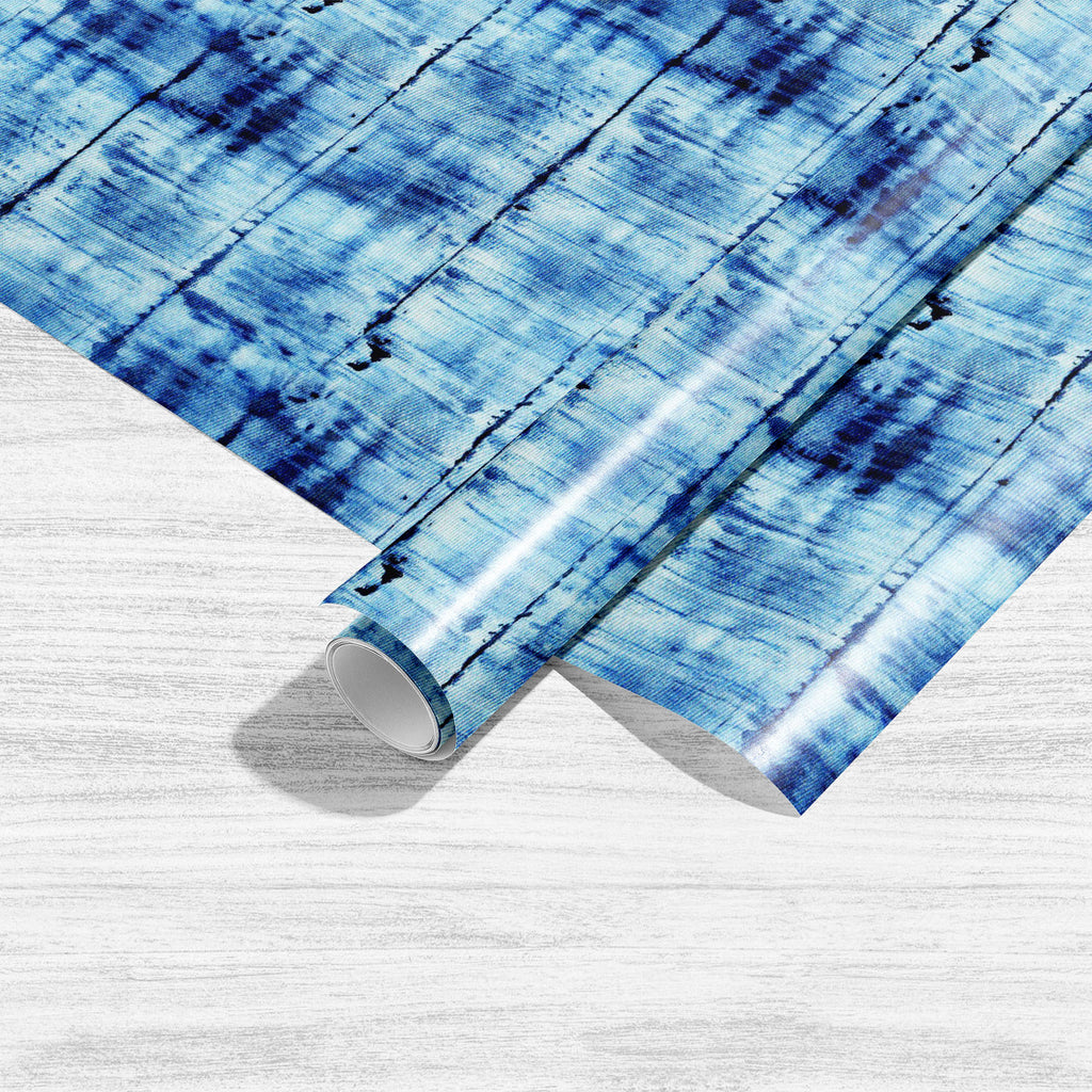 Shibori Indigo Batik D17 Art & Craft Gift Wrapping Paper-Wrapping Papers-WRP_PP-IC 5017065 IC 5017065, Abstract Expressionism, Abstracts, Art and Paintings, Black and White, Culture, Decorative, Ethnic, Fashion, Illustrations, Japanese, Paintings, Patterns, Retro, Semi Abstract, Shibori, Signs, Signs and Symbols, Traditional, Tribal, Watercolour, White, World Culture, indigo, batik, d17, art, craft, gift, wrapping, paper, dye, pattern, seamless, tie, 1960, abstract, artistic, backdrop, background, beauty, b