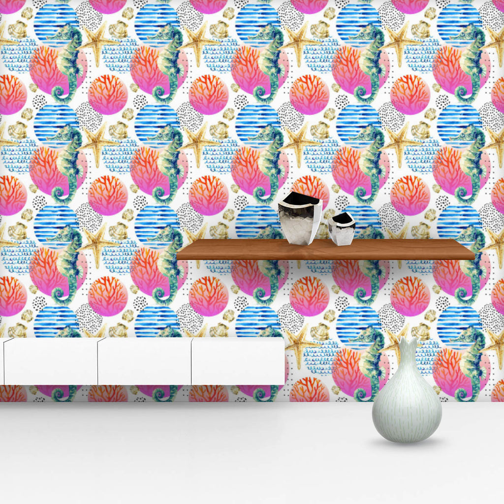 Seashore, Coral Reef Doodle Elements Wallpaper Roll-Wallpapers Peel & Stick-WAL_PA-IC 5017073 IC 5017073, Abstract Expressionism, Abstracts, Animals, Art and Paintings, Automobiles, Black and White, Circle, Dots, Drawing, Geometric, Geometric Abstraction, Holidays, Illustrations, Modern Art, Nature, Patterns, Scenic, Semi Abstract, Signs, Signs and Symbols, Stripes, Transportation, Travel, Tropical, Vehicles, Watercolour, White, seashore, coral, reef, doodle, elements, wallpaper, roll, abstract, animal, aqu