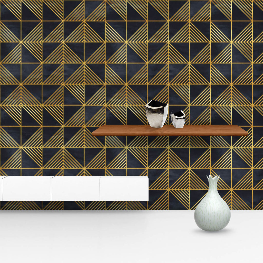 Geometric Pattern D59 Wallpaper Roll-Wallpapers Peel & Stick-WAL_PA-IC 5017078 IC 5017078, Abstract Expressionism, Abstracts, Art and Paintings, Art Deco, Black, Black and White, Decorative, Digital, Digital Art, Geometric, Geometric Abstraction, Graphic, Grid Art, Illustrations, Modern Art, Patterns, Retro, Semi Abstract, Signs, Signs and Symbols, pattern, d59, wallpaper, roll, art, background, deco, texture, golden, seamless, abstract, backdrop, blue, classic, dark, decoration, design, elegant, fine, line