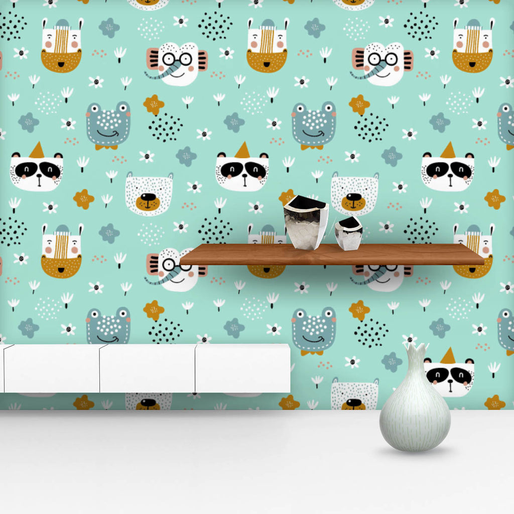 Baby Animals D3 Wallpaper Roll-Wallpapers Peel & Stick-WAL_PA-IC 5017079 IC 5017079, Animals, Animated Cartoons, Art and Paintings, Baby, Birds, Botanical, Caricature, Cartoons, Children, Floral, Flowers, Illustrations, Kids, Nature, Patterns, Scandinavian, Signs, Signs and Symbols, d3, wallpaper, roll, background, cute, animal, frog, jungle, pattern, art, shower, bear, blue, card, cartoon, character, child, childish, decoration, design, dog, doodle, elephant, exotic, fabric, face, fauna, forest, fun, funny