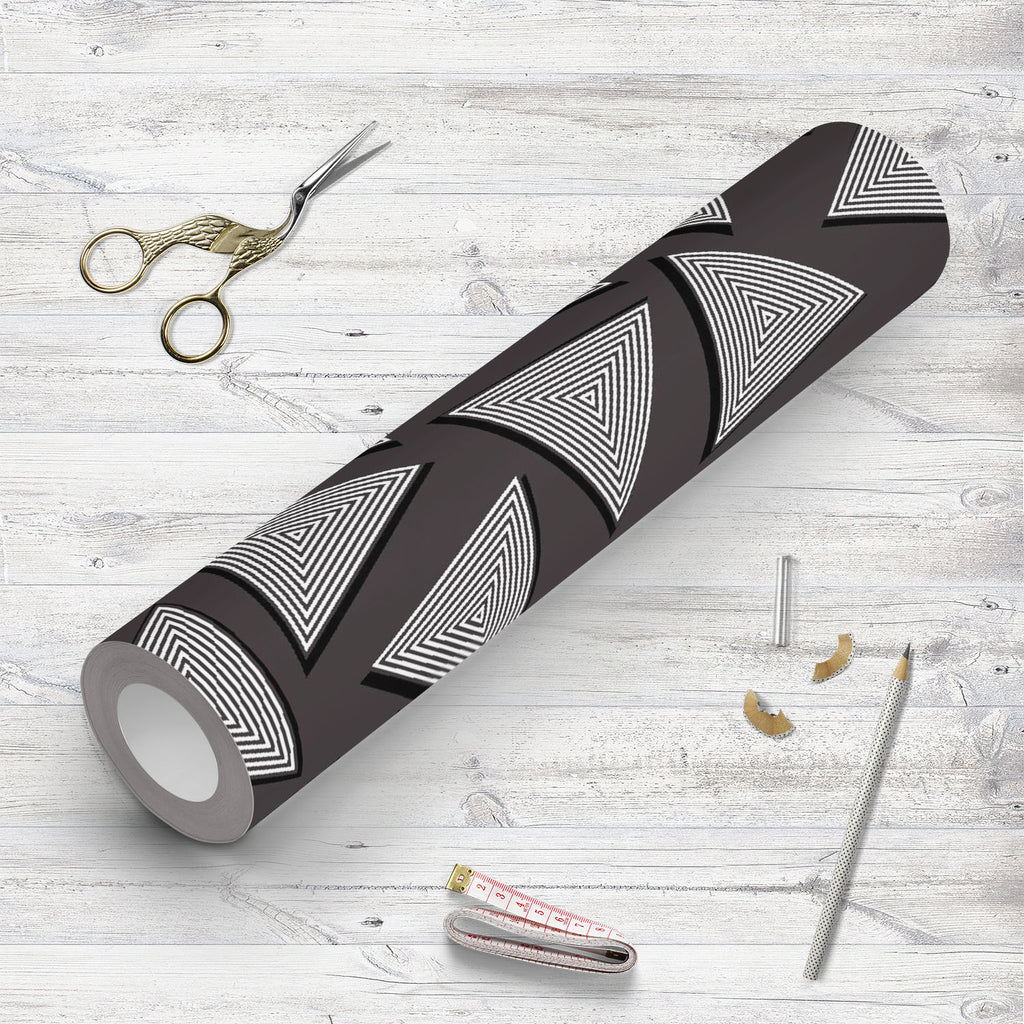 Black White Triangles Wallpaper Roll-Wallpapers Peel & Stick-WAL_PA-IC 5017088 IC 5017088, Abstract Expressionism, Abstracts, Allah, Ancient, Arabic, Architecture, Art and Paintings, Asian, Automobiles, Black, Black and White, Culture, Decorative, Diamond, Digital, Digital Art, Ethnic, Flags, Geometric, Geometric Abstraction, Graphic, Historical, Illustrations, Indian, Islam, Landmarks, Marble and Stone, Medieval, Modern Art, Mughal Art, Patterns, People, Places, Retro, Semi Abstract, Signs, Signs and Symbo