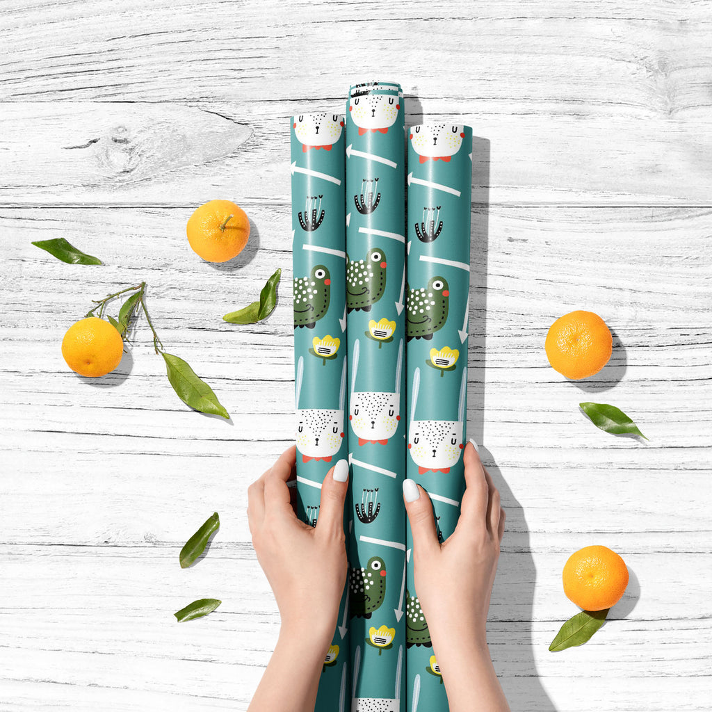 Childish Animals Pattern Art & Craft Gift Wrapping Paper-Wrapping Papers-WRP_PP-IC 5017095 IC 5017095, Animals, Art and Paintings, Baby, Birds, Botanical, Children, Floral, Flowers, Illustrations, Kids, Nature, Patterns, Scandinavian, Scenic, Signs, Signs and Symbols, childish, pattern, art, craft, gift, wrapping, paper, animal, background, design, shower, bunny, card, character, child, cute, doodle, exotic, fabric, face, fauna, forest, frog, fun, funny, head, hippo, hippopotamus, illustration, jungle, mead