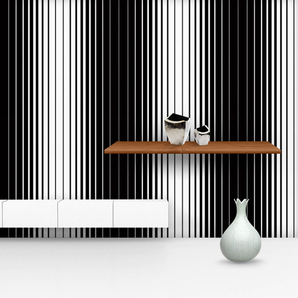 Modern Abstract Stripes Wallpaper Roll-Wallpapers Peel & Stick-WAL_PA-IC 5017105 IC 5017105, Abstract Expressionism, Abstracts, Ancient, Art and Paintings, Black, Black and White, Digital, Digital Art, Geometric, Geometric Abstraction, Graphic, Historical, Illustrations, Medieval, Modern Art, Patterns, Semi Abstract, Signs, Signs and Symbols, Stripes, Vintage, White, modern, abstract, wallpaper, roll, pattern, stripe, speed, line, art, backdrop, background, bedding, and, clothes, decor, decoration, design, 