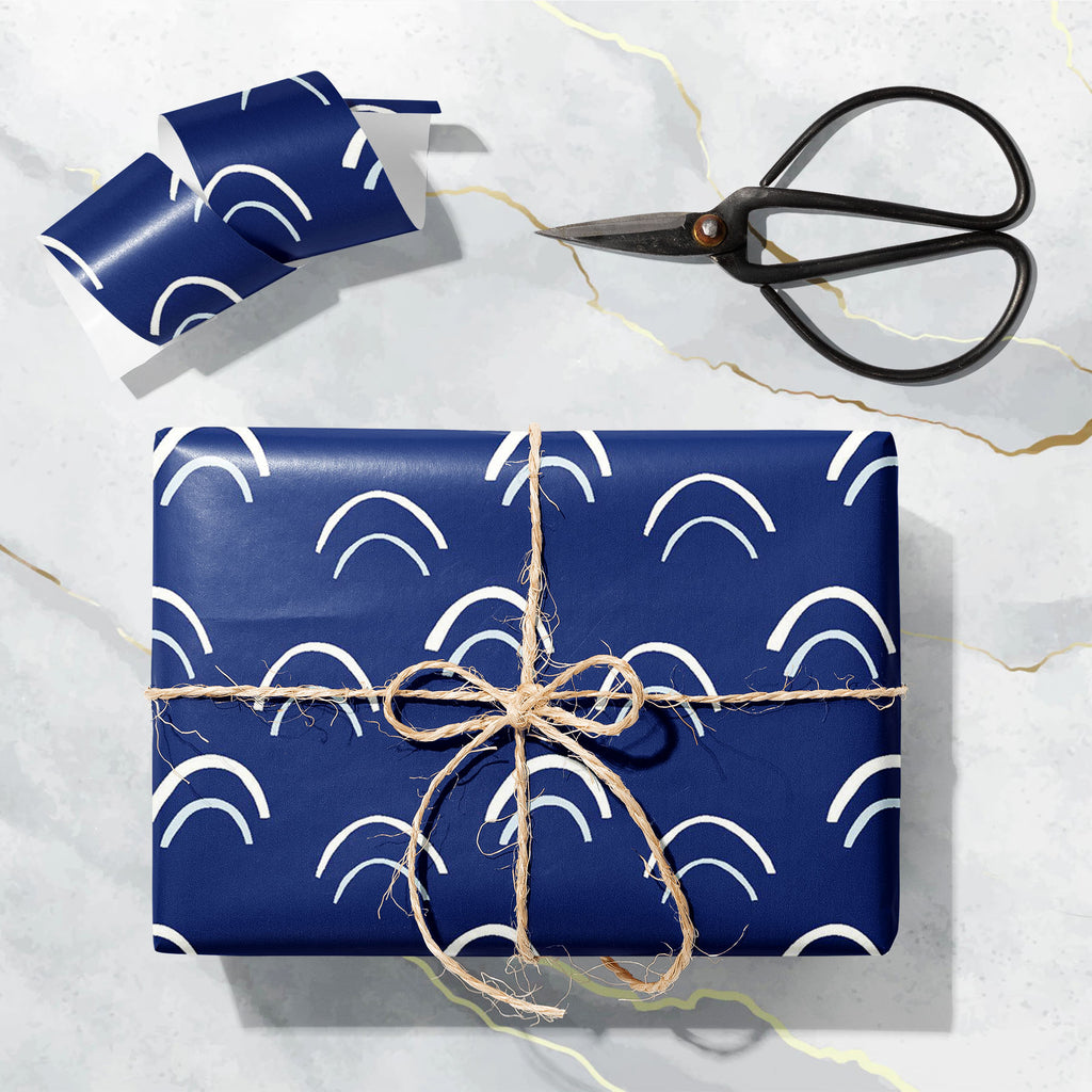 Abstract Hand-Drawn Arches Art & Craft Gift Wrapping Paper - Wrapping Papers - ArtzFolio.com