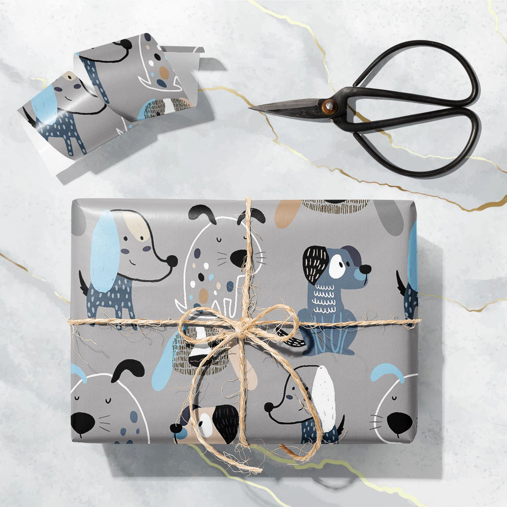 Funny Creative Dogs Art & Craft Gift Wrapping Paper-Wrapping Papers-WRP_PP-IC 5017112 IC 5017112, Animals, Animated Cartoons, Art and Paintings, Baby, Black, Black and White, Caricature, Cartoons, Children, Decorative, Drawing, Illustrations, Kids, Patterns, Pets, Scandinavian, Signs, Signs and Symbols, White, funny, creative, dogs, art, craft, gift, wrapping, paper, pattern, seamless, dog, cute, animal, vector, backdrop, cat, decoration, pet, textile, background, brush, cartoon, childish, print, design, fa