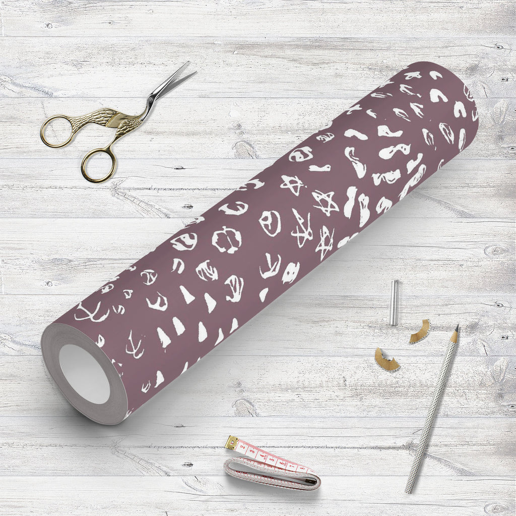 Abstract Signs Pattern Wallpaper Roll - Wallpapers Peel & Stick - ArtzFolio.com