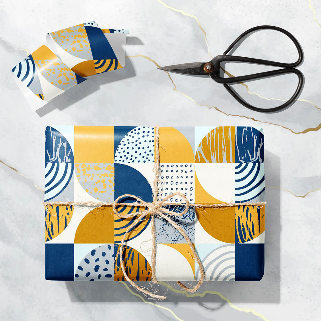 Geometric Pattern D61 Art & Craft Gift Wrapping Paper-Wrapping Papers-WRP_PP-IC 5017122 IC 5017122, Abstract Expressionism, Abstracts, Art and Paintings, Books, Circle, Digital, Digital Art, Dots, Geometric, Geometric Abstraction, Graphic, Illustrations, Modern Art, Patterns, Retro, Scandinavian, Semi Abstract, Signs, Signs and Symbols, Stripes, pattern, d61, art, craft, gift, wrapping, paper, abstract, arc, background, bauhaus, color, colorful, design, doodle, dot, draw, element, geometrical, grunge, half,