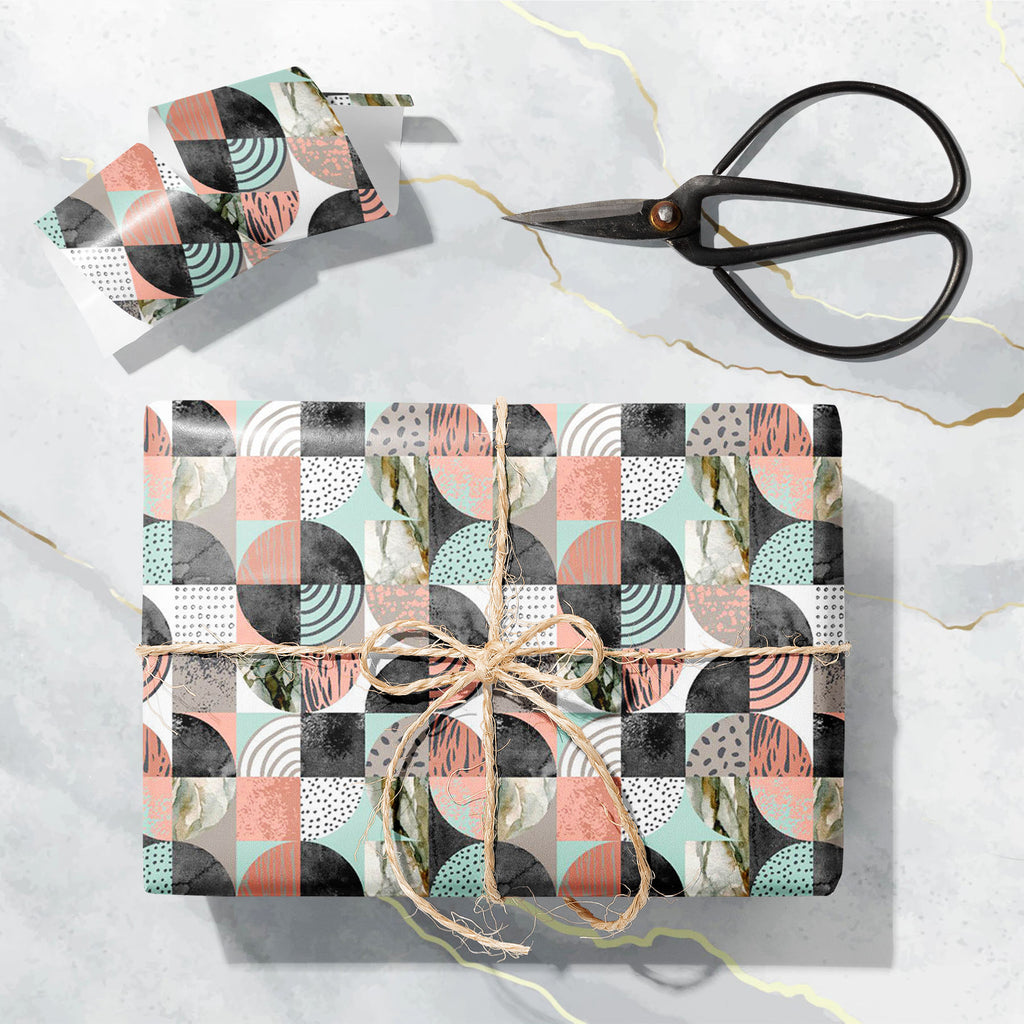 Geometric Marble Pattern D1 Art & Craft Gift Wrapping Paper-Wrapping Papers-WRP_PP-IC 5017128 IC 5017128, Abstract Expressionism, Abstracts, Art and Paintings, Bling, Books, Circle, Digital, Digital Art, Dots, Geometric, Geometric Abstraction, Graphic, Illustrations, Marble, Marble and Stone, Modern Art, Patterns, Scandinavian, Semi Abstract, Signs, Signs and Symbols, Stripes, Watercolour, pattern, d1, art, craft, gift, wrapping, paper, background, half, abstract, arc, bauhaus, color, colorful, design, dood