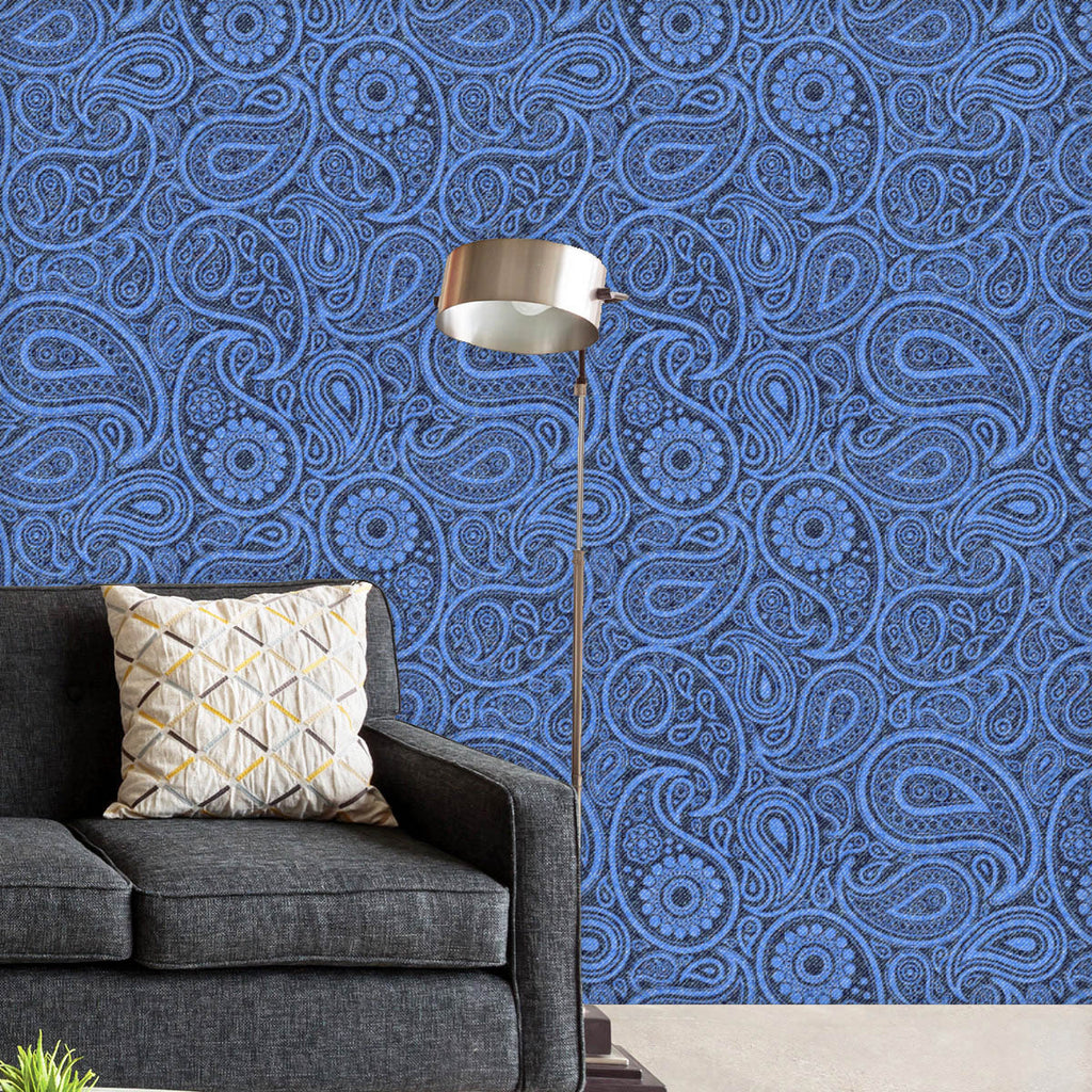 Denim Floral Paisley Wallpaper Roll-Wallpapers Peel & Stick-WAL_PA-IC 5017137 IC 5017137, Illustrations, Patterns, denim, floral, paisley, wallpaper, roll, artzfolio, wallpapers for bedroom, wall papers full sheet for living room, wallpapers for home, pvc wallpaper, peel stick wallpaper, wall paper, adhesive wallpaper, room wallpapers, wallpapers for walls, wallpaper for walls, wall papers, wallpapers, 3d wallpapers for walls waterproof, wallpaper for bedroom, wallpaper roll, 3d wallpaper, wall paper sheets