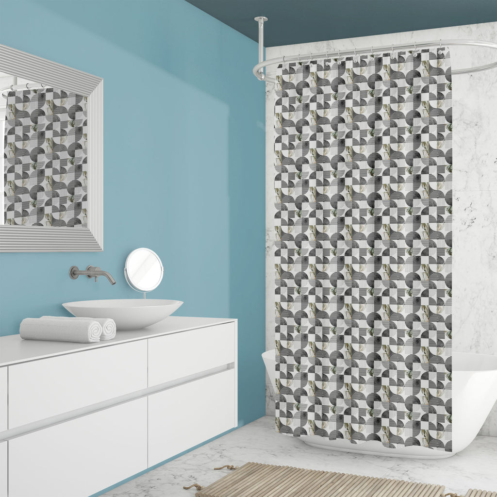 Geometric Marble Pattern D4 Washable Waterproof Shower Curtain-Shower Curtains-CUR_SH_EL-IC 5017146 IC 5017146, Abstract Expressionism, Abstracts, Art and Paintings, Bling, Books, Circle, Digital, Digital Art, Dots, Geometric, Geometric Abstraction, Graphic, Illustrations, Marble, Marble and Stone, Modern Art, Patterns, Scandinavian, Semi Abstract, Signs, Signs and Symbols, Stripes, Watercolour, pattern, d4, washable, waterproof, shower, curtain, abstract, arc, art, background, bauhaus, color, colorful, des