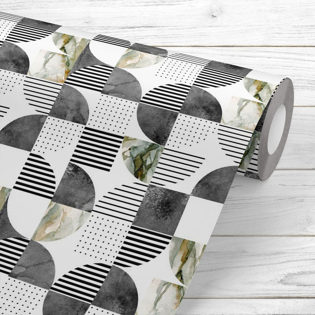 Geometric Marble Pattern D4 Wallpaper Roll-Wallpapers Peel & Stick-WAL_PA-IC 5017146 IC 5017146, Abstract Expressionism, Abstracts, Art and Paintings, Bling, Books, Circle, Digital, Digital Art, Dots, Geometric, Geometric Abstraction, Graphic, Illustrations, Marble, Marble and Stone, Modern Art, Patterns, Scandinavian, Semi Abstract, Signs, Signs and Symbols, Stripes, Watercolour, pattern, d4, wallpaper, roll, abstract, arc, art, background, bauhaus, color, colorful, design, doodle, dot, draw, element, geom