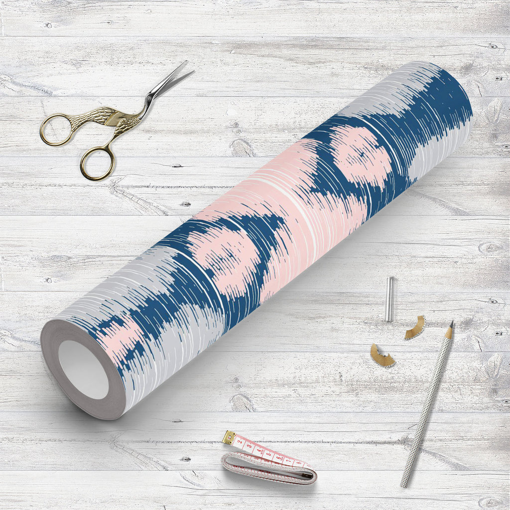 Abstract Ikat Pattern Wallpaper Roll - Wallpapers Peel & Stick - ArtzFolio.com