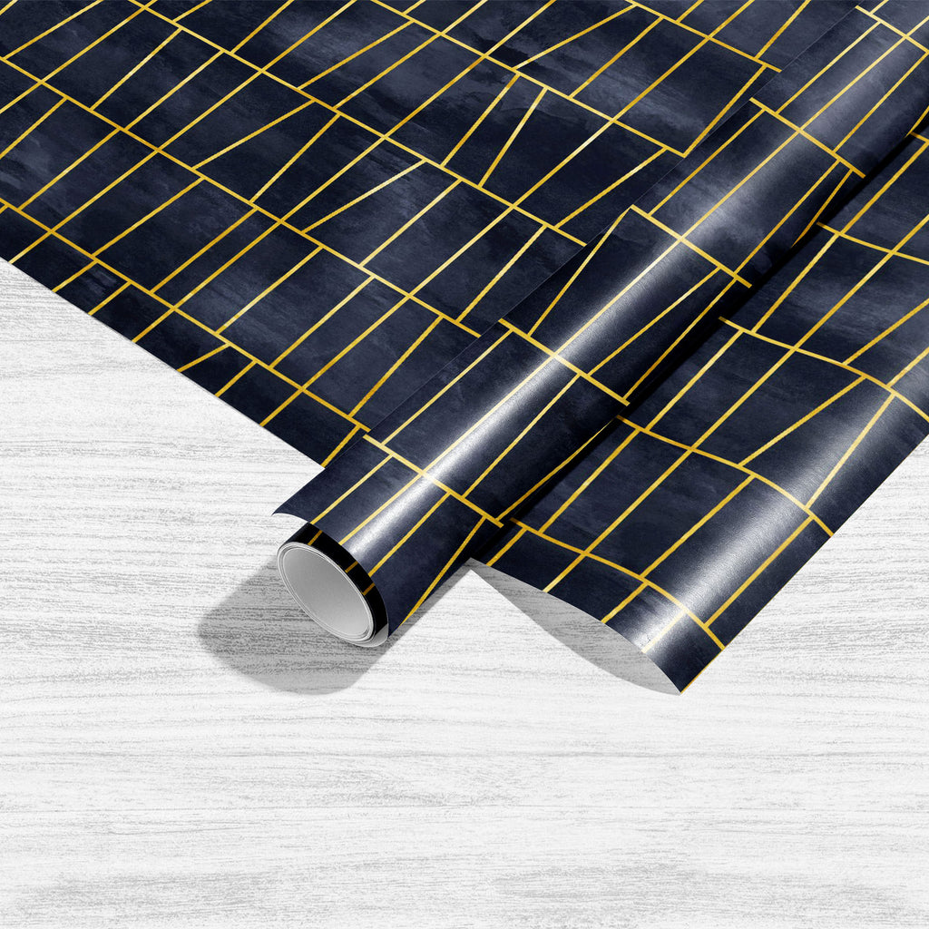 Geometric Pattern D64 Art & Craft Gift Wrapping Paper-Wrapping Papers-WRP_PP-IC 5017160 IC 5017160, Abstract Expressionism, Abstracts, Art and Paintings, Art Deco, Geometric, Geometric Abstraction, Grid Art, Illustrations, Modern Art, Patterns, Retro, Semi Abstract, Signs, Signs and Symbols, pattern, d64, art, craft, gift, wrapping, paper, background, abstract, deco, backdrop, blue, classic, dark, decoration, delicate, design, elegant, fine, line, gold, golden, grid, illustration, modern, ornament, seamless