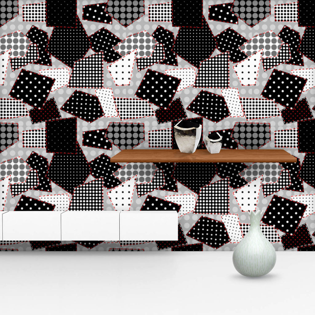 Patchwork Art Wallpaper Roll-Wallpapers Peel & Stick-WAL_PA-IC 5017181 IC 5017181, Ancient, Fashion, Geometric, Geometric Abstraction, Historical, Illustrations, Medieval, Paisley, Patterns, Plaid, Retro, Signs, Signs and Symbols, Vintage, patchwork, art, wallpaper, roll, patch, pattern, backdrop, background, cloth, continuity, curve, fabric, texture, needlework, quilt, quilting, design, repeating, repetition, seam, seamless, sew, sewing, shapes, square, stitch, surface, textile, vector, artzfolio, wallpape