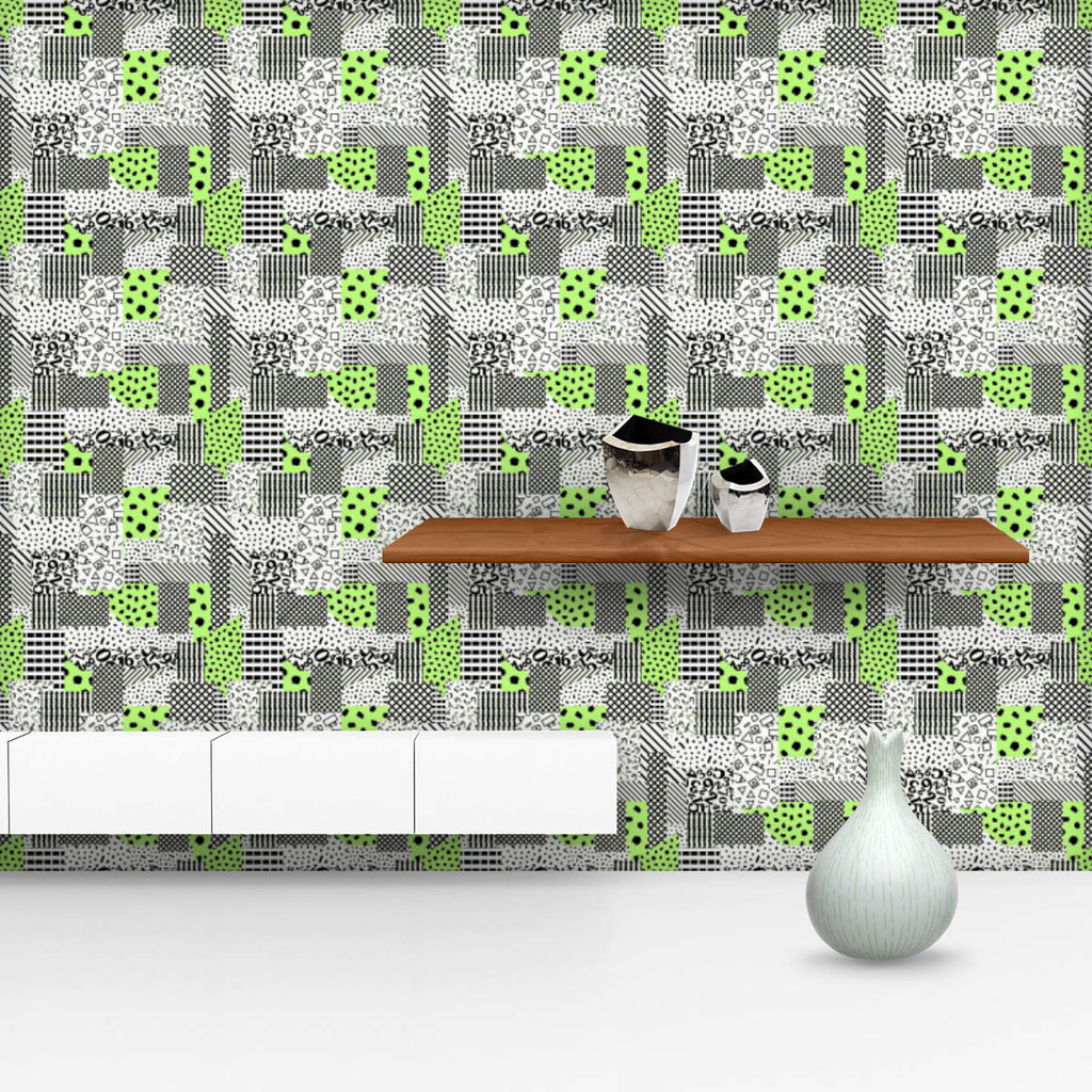 Abstract Geometric Shapes D5 Wallpaper Roll - Wallpapers Peel & Stick - ArtzFolio.com