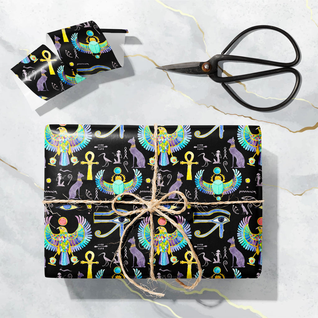 Hieroglyphic Egyptian Symbols Art & Craft Gift Wrapping Paper-Wrapping Papers-WRP_PP-IC 5017196 IC 5017196, Ancient, Animals, Art and Paintings, Automobiles, Birds, Black, Black and White, Culture, Decorative, Digital, Digital Art, Drawing, Ethnic, Eygptian, Graphic, Historical, Illustrations, Medieval, Patterns, Signs, Signs and Symbols, Sketches, Symbols, Traditional, Transportation, Travel, Tribal, Vehicles, Vintage, Watercolour, World Culture, hieroglyphic, egyptian, art, craft, gift, wrapping, paper, e
